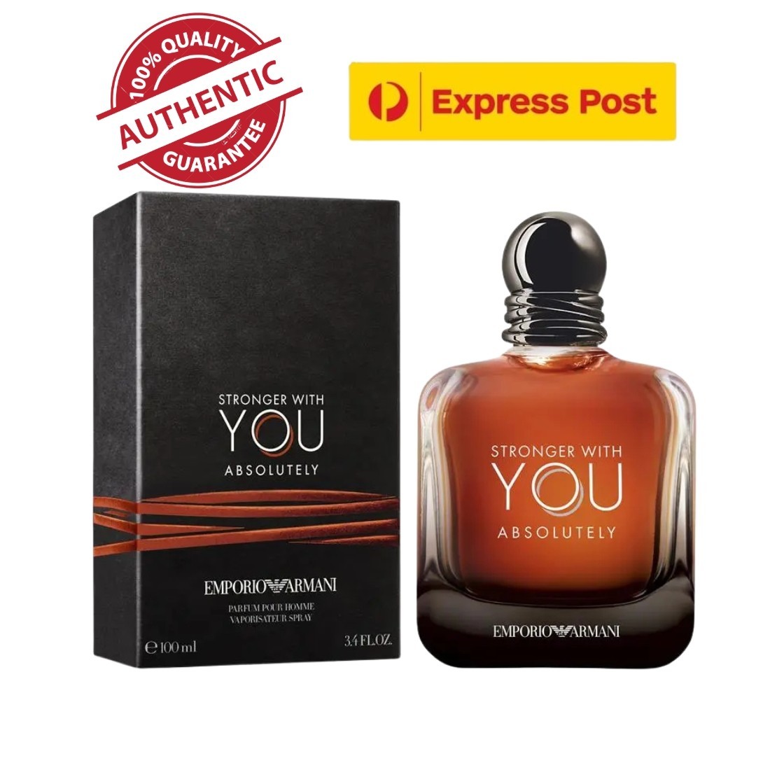 Giorgio Armani Stronger with You Absolutely 100ml | Brand New | 100% Genuine