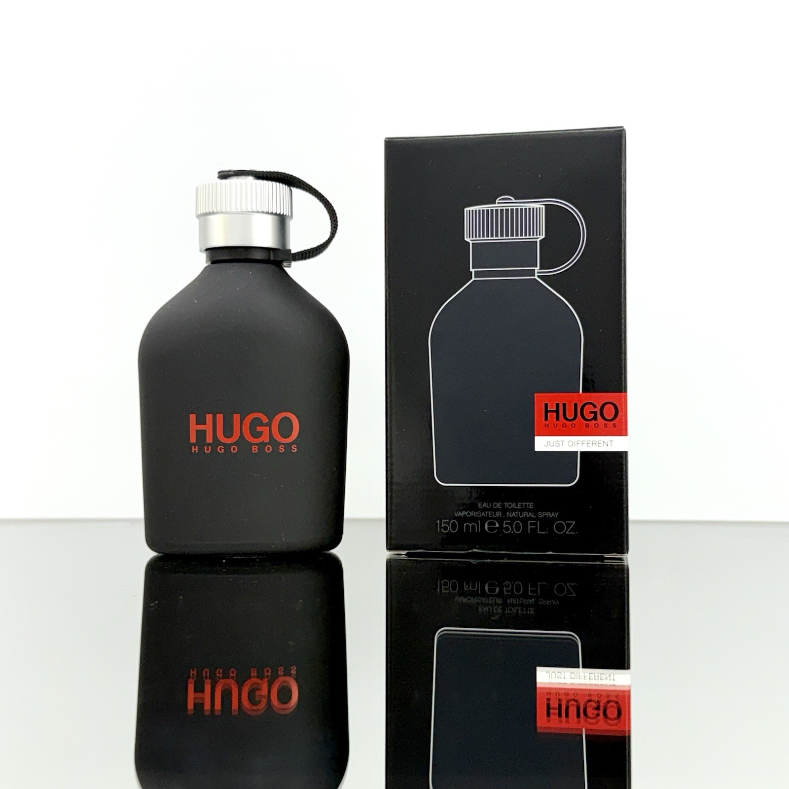 Hugo Boss HUGO JUST DIFFERENT for Men 5oz-150ml EDT Spray New *JUMBO SIZE* (BB21
