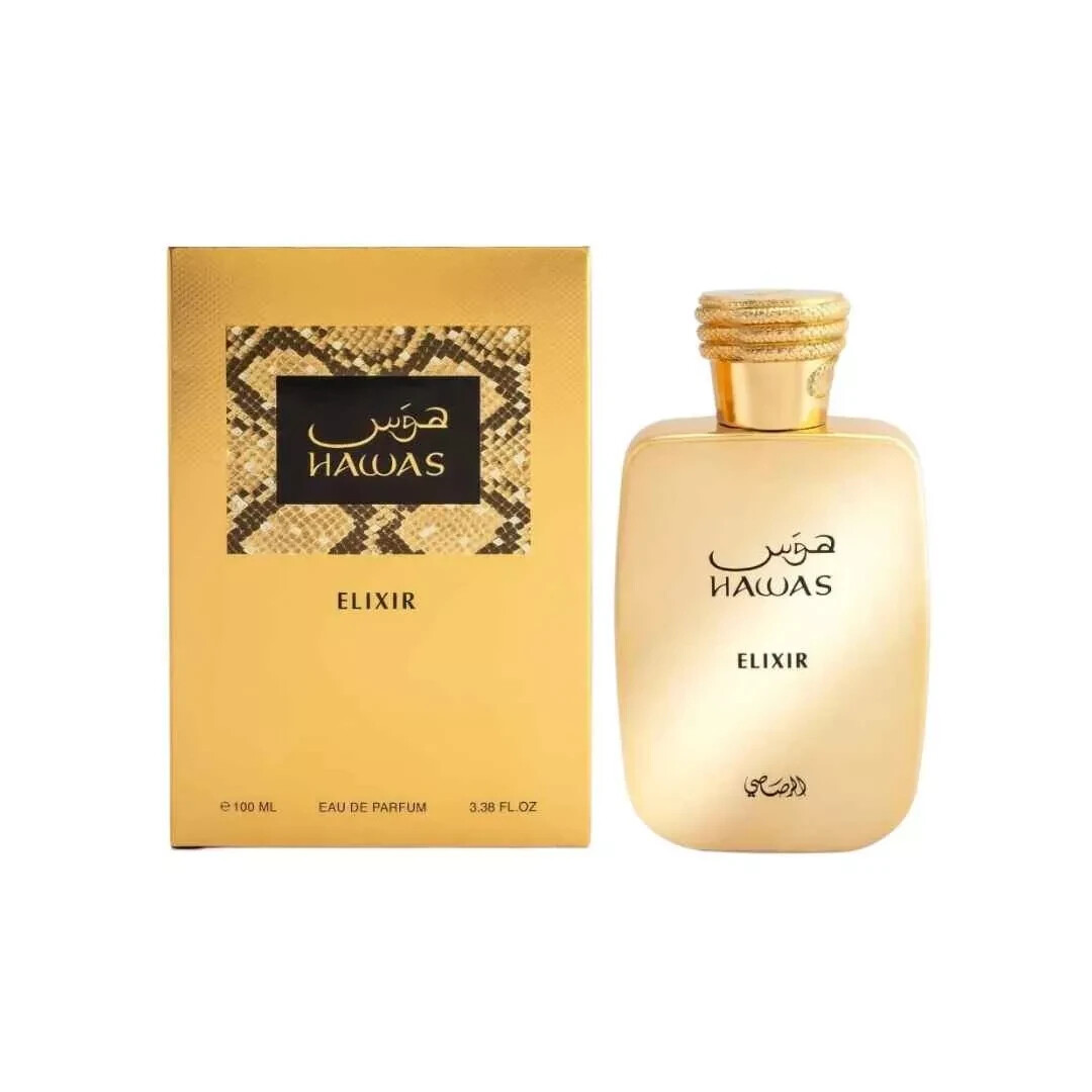 Hawas Elixir by Rasasi 3.38oz Eau De Parfum Spray for Men