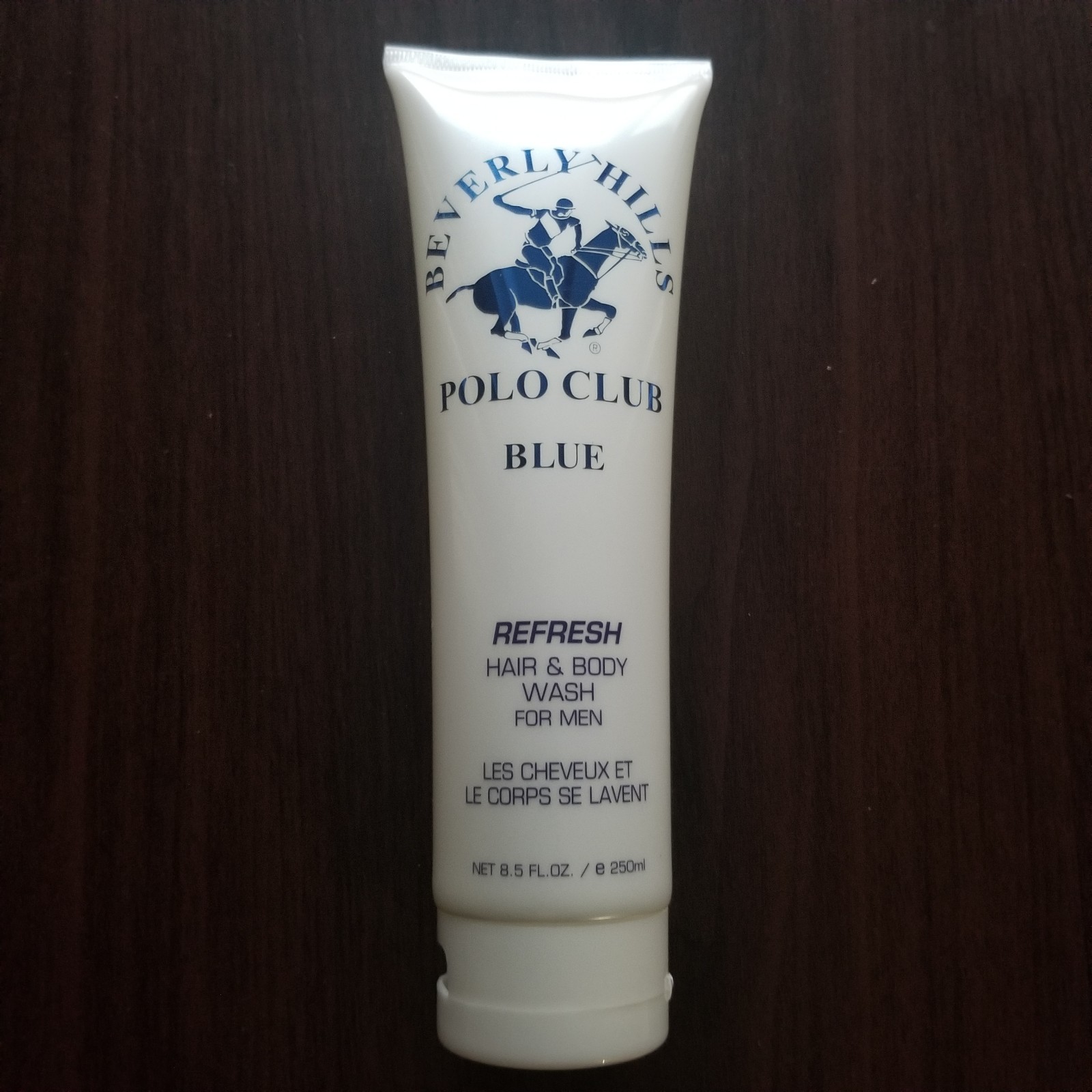 Beverly hills polo club BLUE hair and body wash 8.5 oz for men
