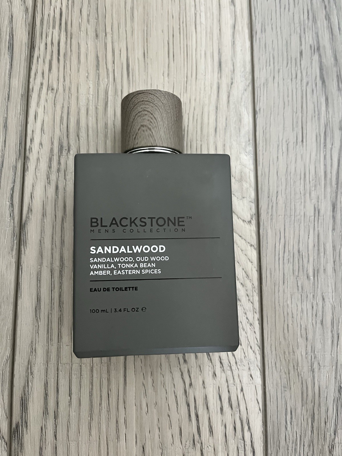 Men BLACKSTONE Sandalwood EDT Eau De Toilette Vaporisateur 3.4 oz/100ml NWOB