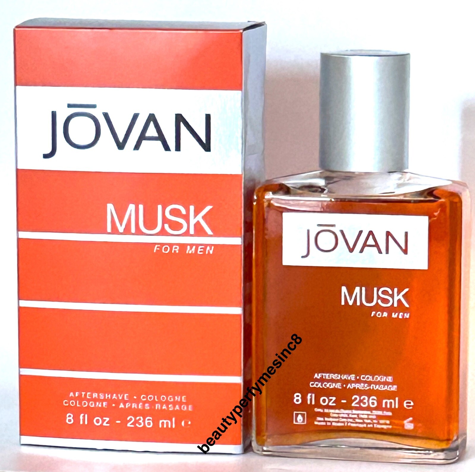 Jovan Musk After Shave Cologne 8 oz 236 ml For Men New in Box