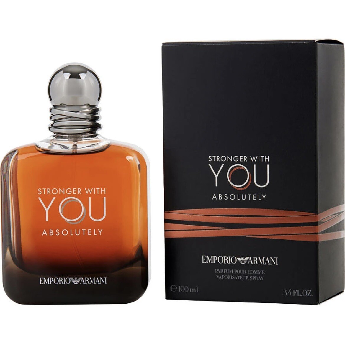 EA Stronger With You Absolutely 3.4oz Parfum-New Sealed Box (Deal- 2 For $200!)