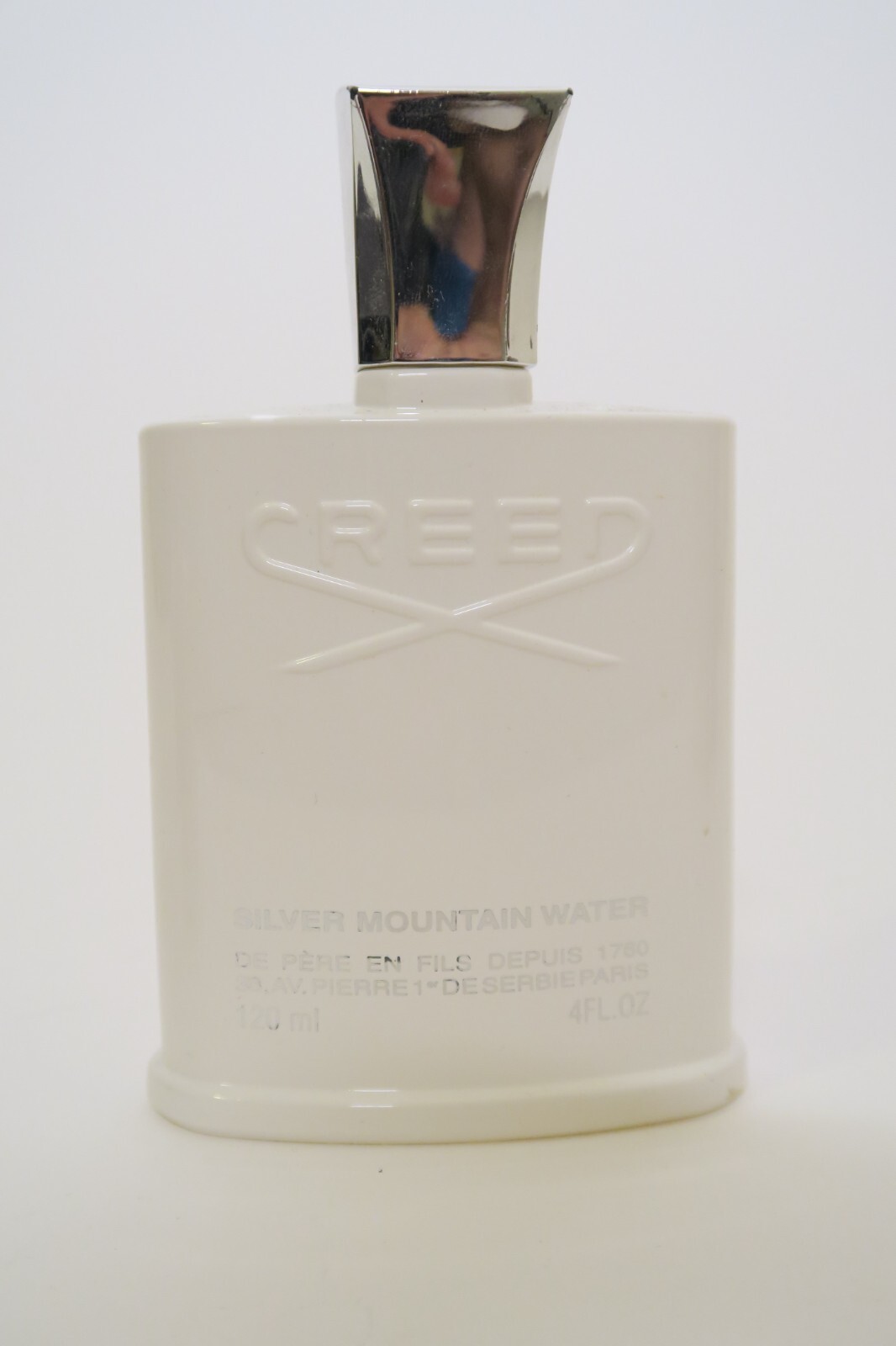 Creed Silver Mountain Water Eau De Parfum 120ml 2016 Batch 16e01 1/3 full