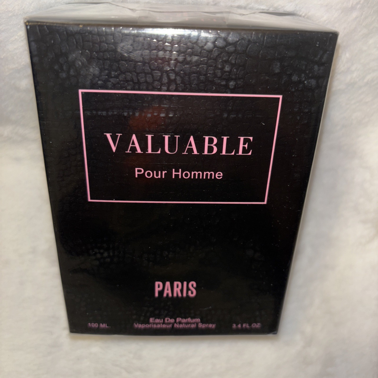 Valuable Pour Homme Eau de Parfum Spray 100 ml / 3.4 fl oz for Men Sealed