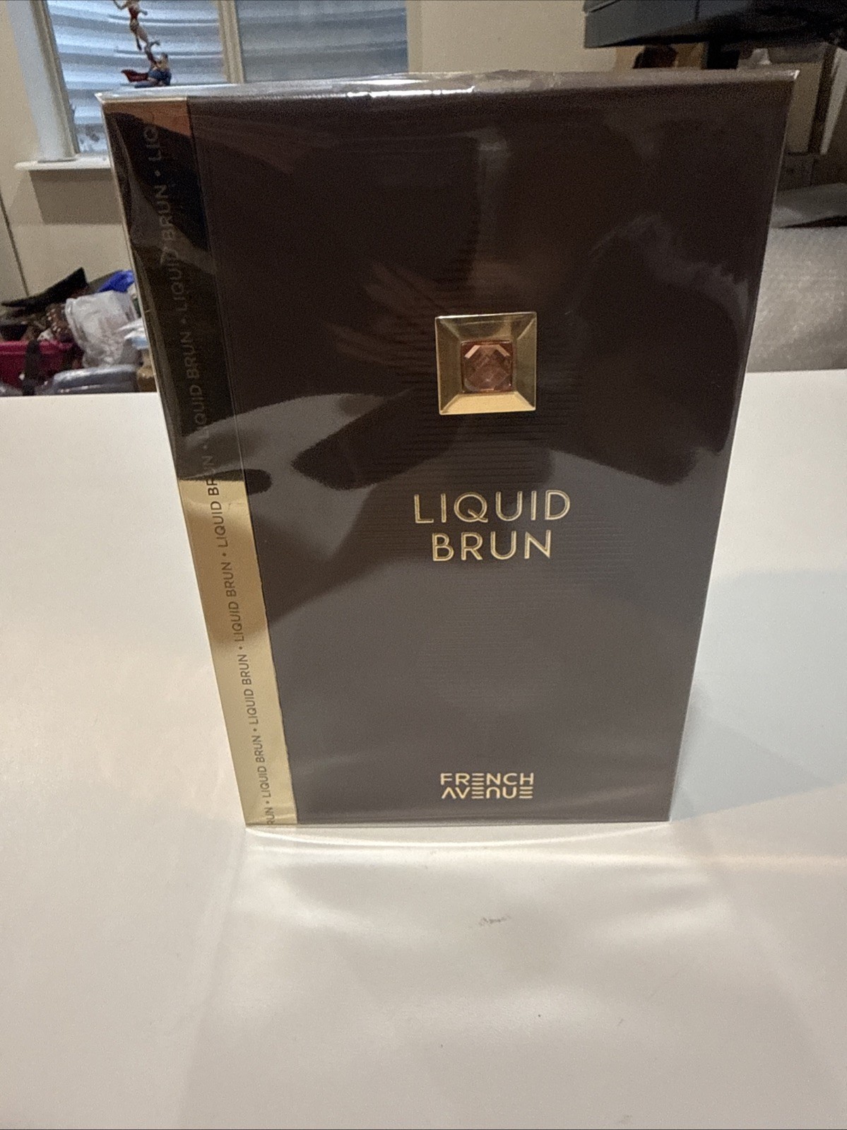 LIQUID BRUN By FRENCH AVENUE EAU DE PARFUM SPRAY FOR MEN 3.4 Oz / 100 ml NEW!!!