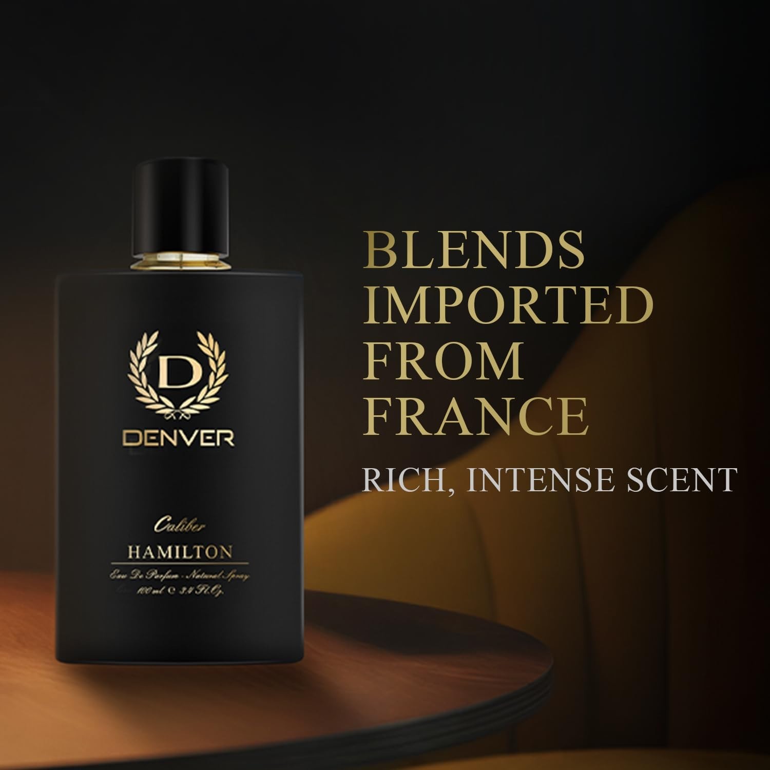 Denver Imperial & Caliber Eau de Parfum for Men 100ml Each Pack of 2