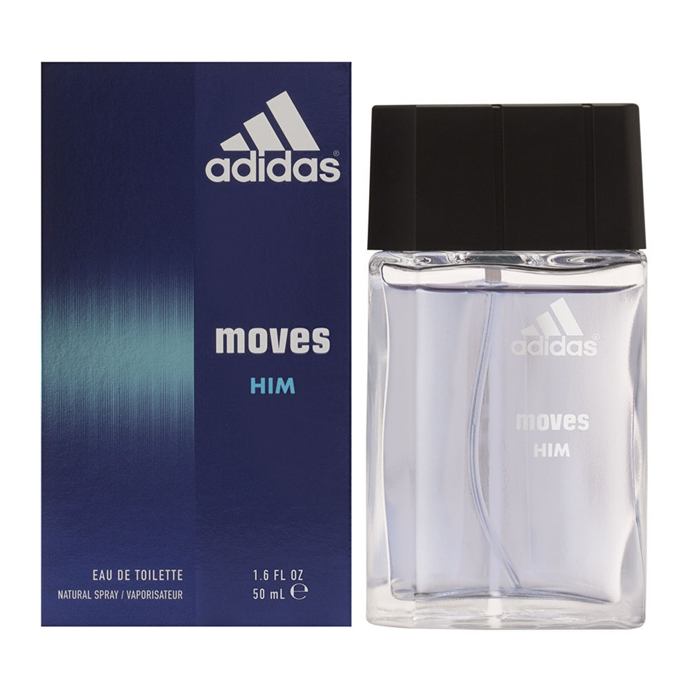 Adidas Moves by Adidas for Men 1.7 oz Eau de Toilette Spray Brand New
