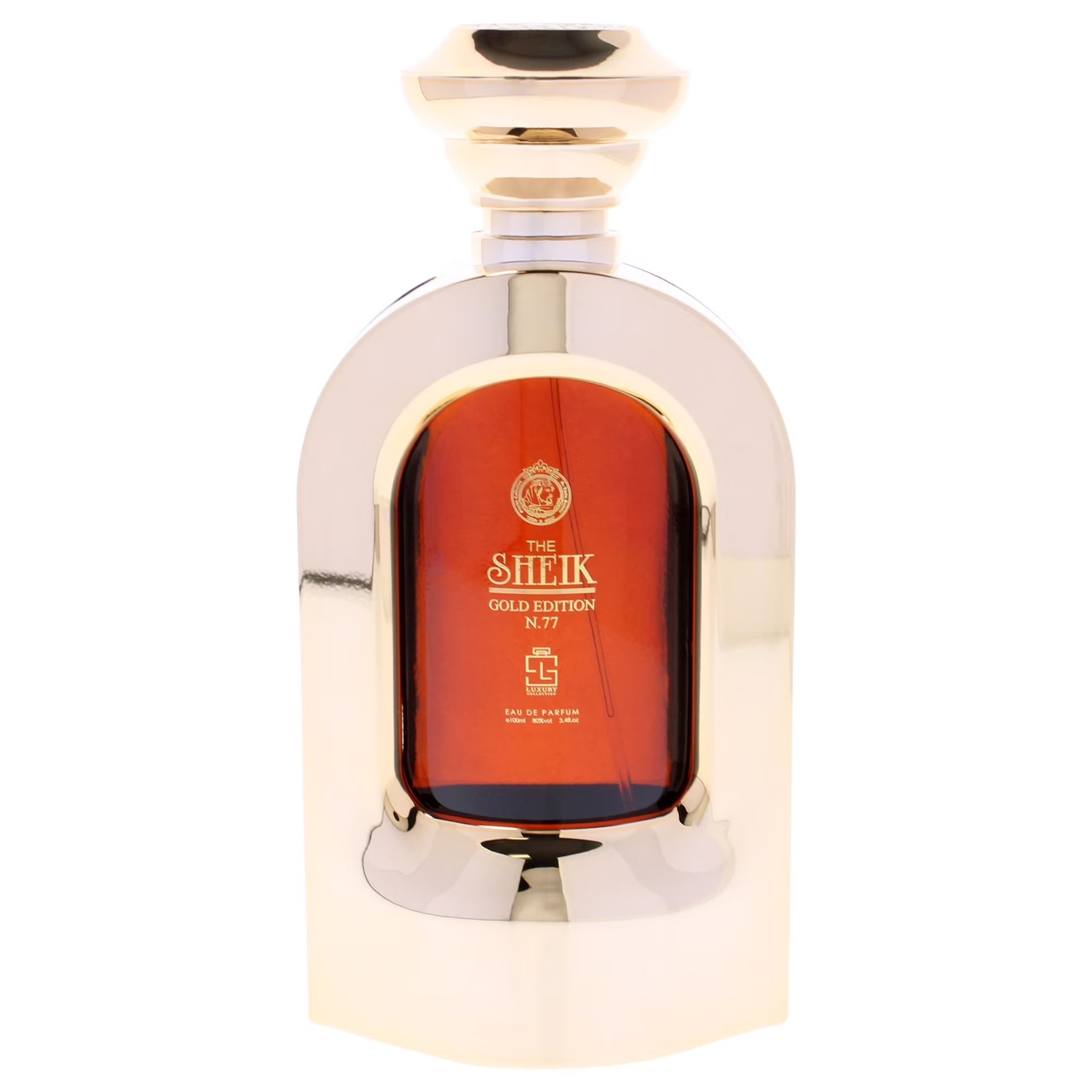 Khalis Men’s Luxury Gold Edition The Sheik N.77 EDP Spray 3.4 oz Fragrances