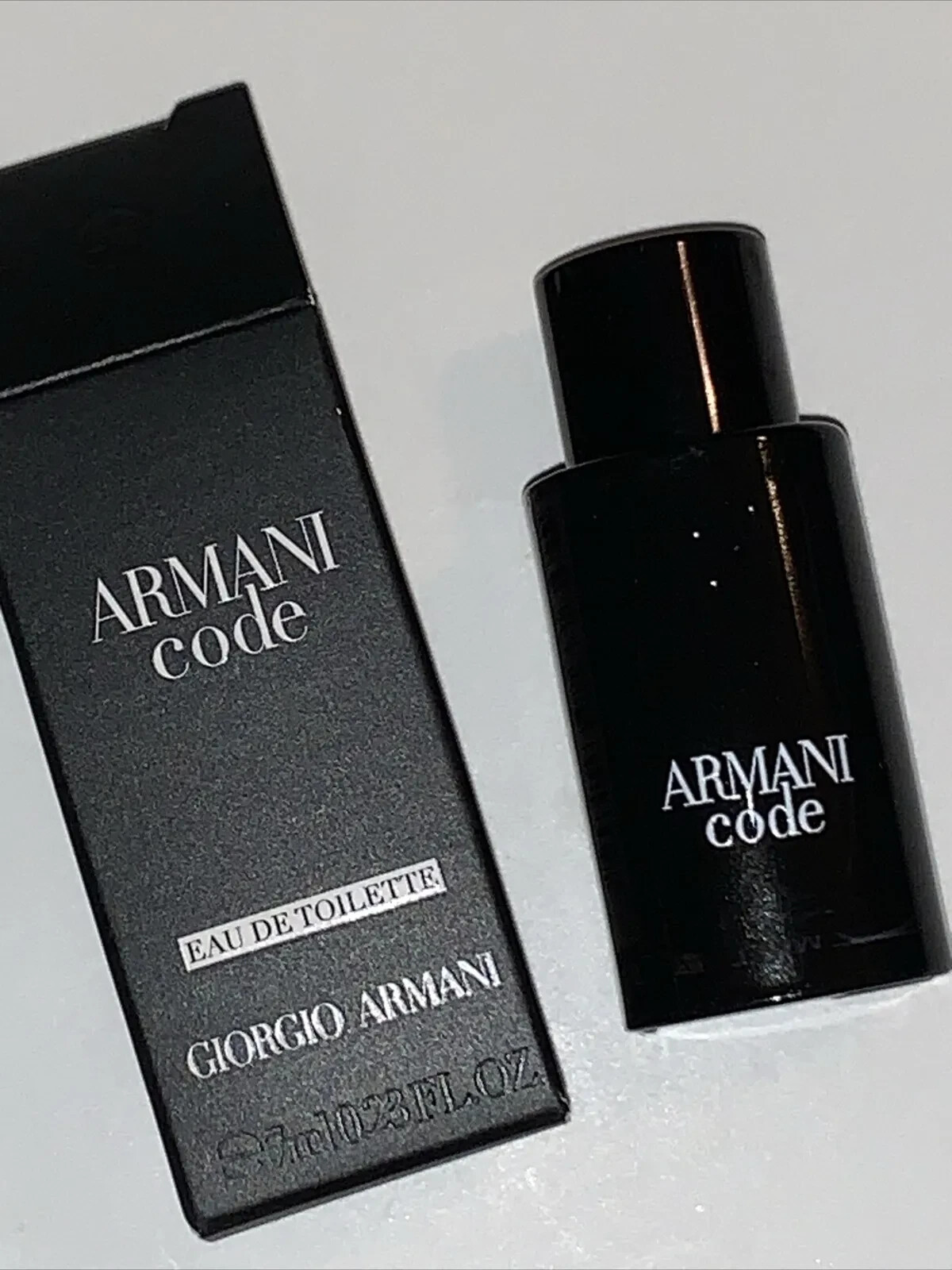 NEW ARMANI CODE EDT EAU DE TOILETTE by GIORGIO ARMANI 0.23 fl.oz 7ml MINI SPLASH