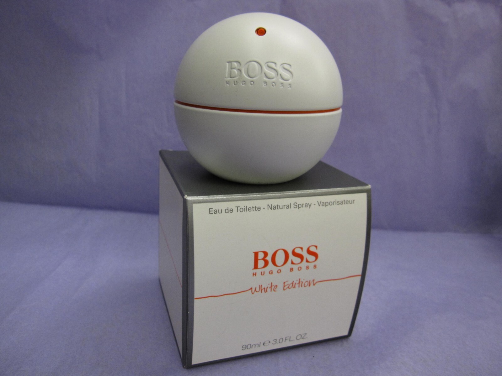 BOSS IN MOTION WHITE EDITION 3.0 FL oz / 90 ML Eau De Toilette Spray In Box