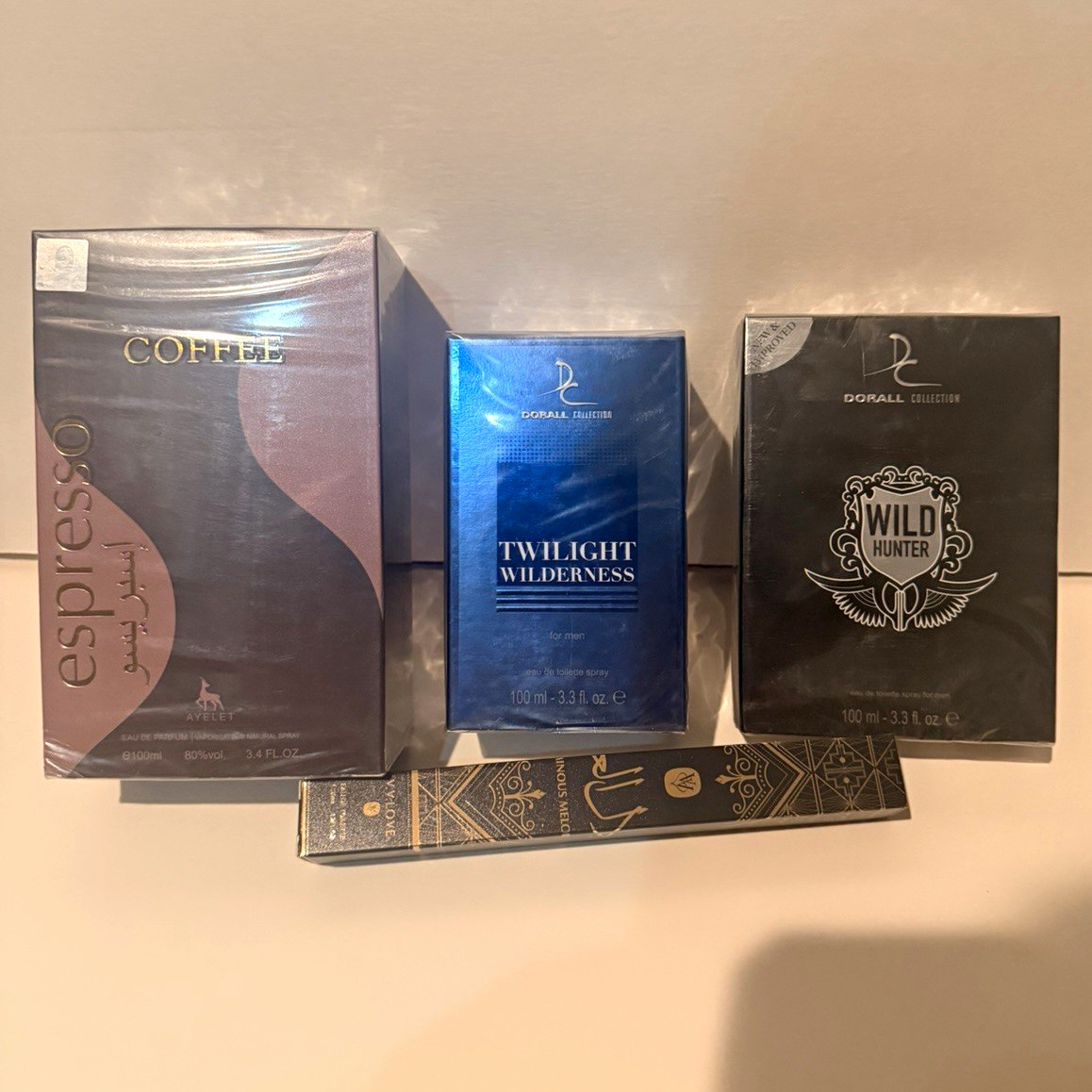 4 Pc Men’s Fragrance Bundle Sealed Brand New