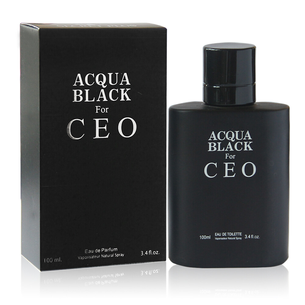ACQUA BLACK FOR CEO Secret Plus Eau de Parfum Perfume Cologne LOT Free Shipping