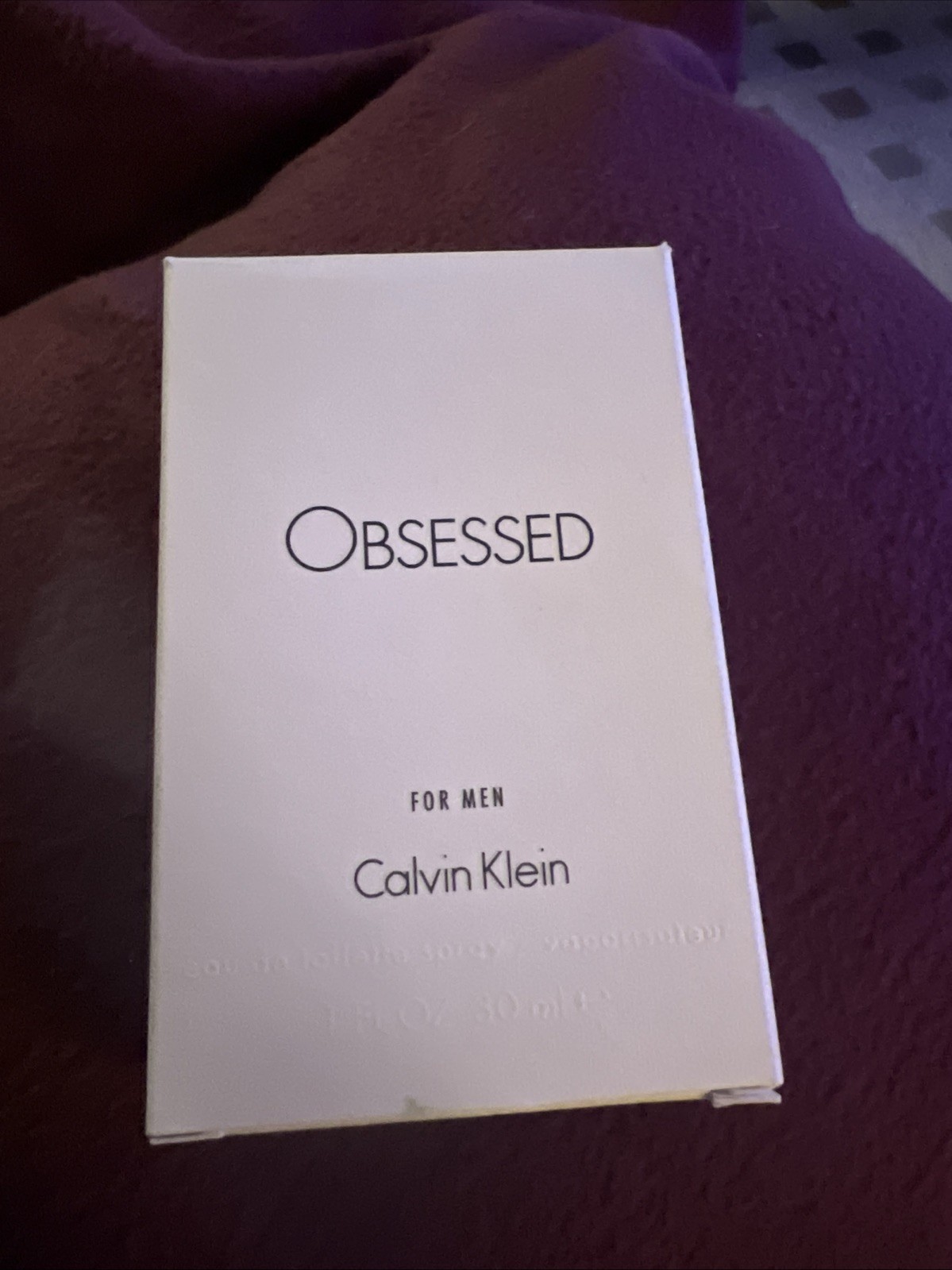 Obsessed by Calvin Klein Eau De Toilette Spray 1 oz for Men New