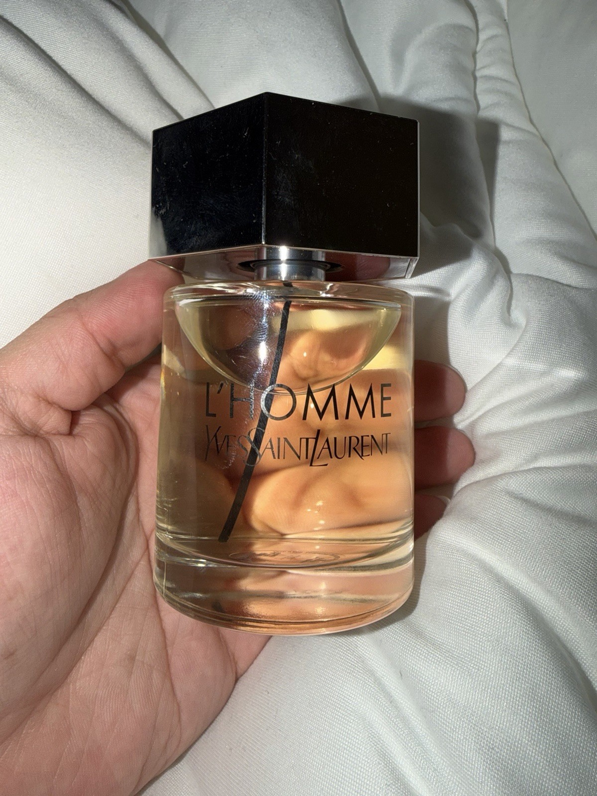 Yves Saint Laurent L’Homme Eau de Toilette Spray, Citrus Scent, 3.3 fl oz