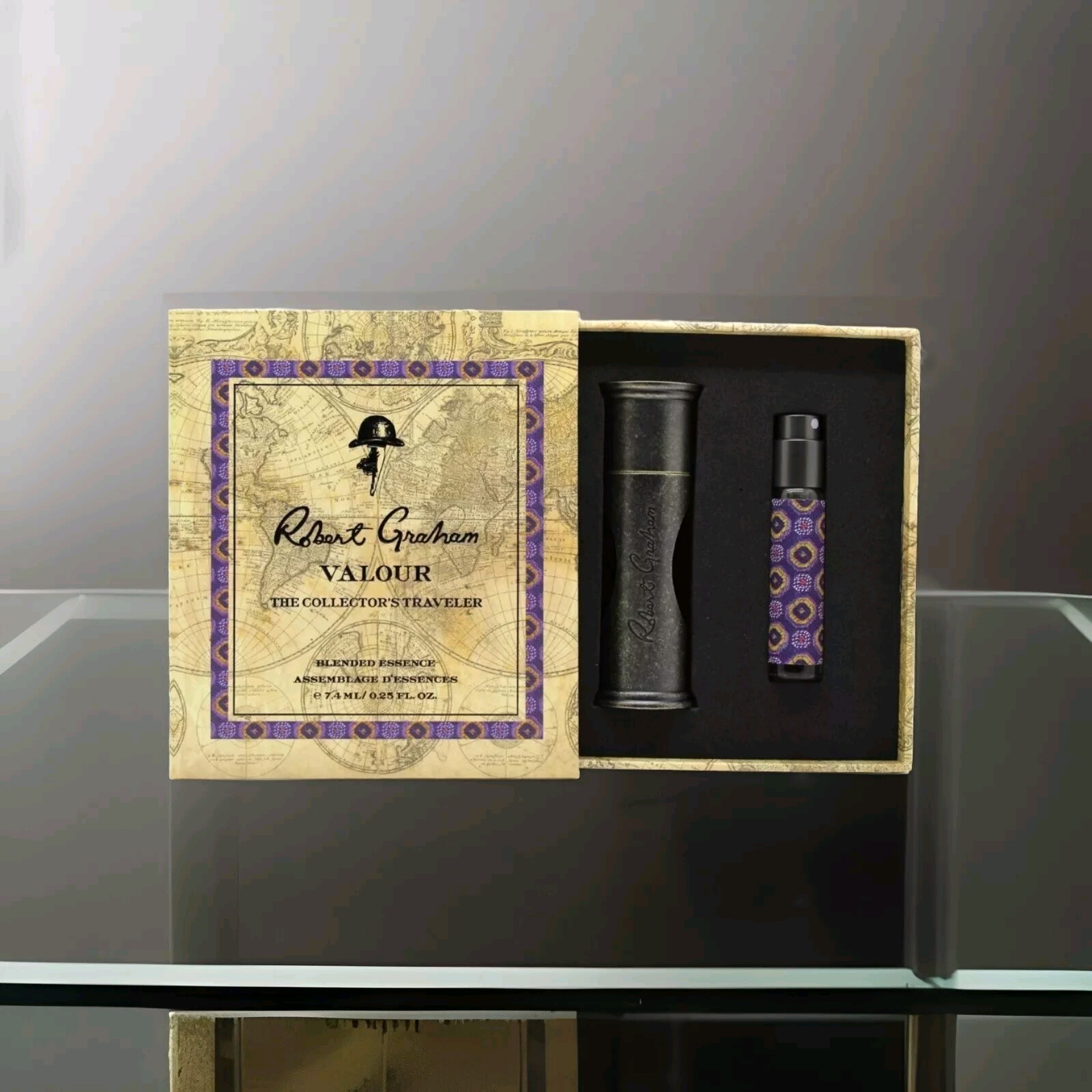 ROBERT GRAHAM VALOUR TRAVELER REFILLS 0.25 oz/ 7.4 ml BLENDED ESSENCE NIB
