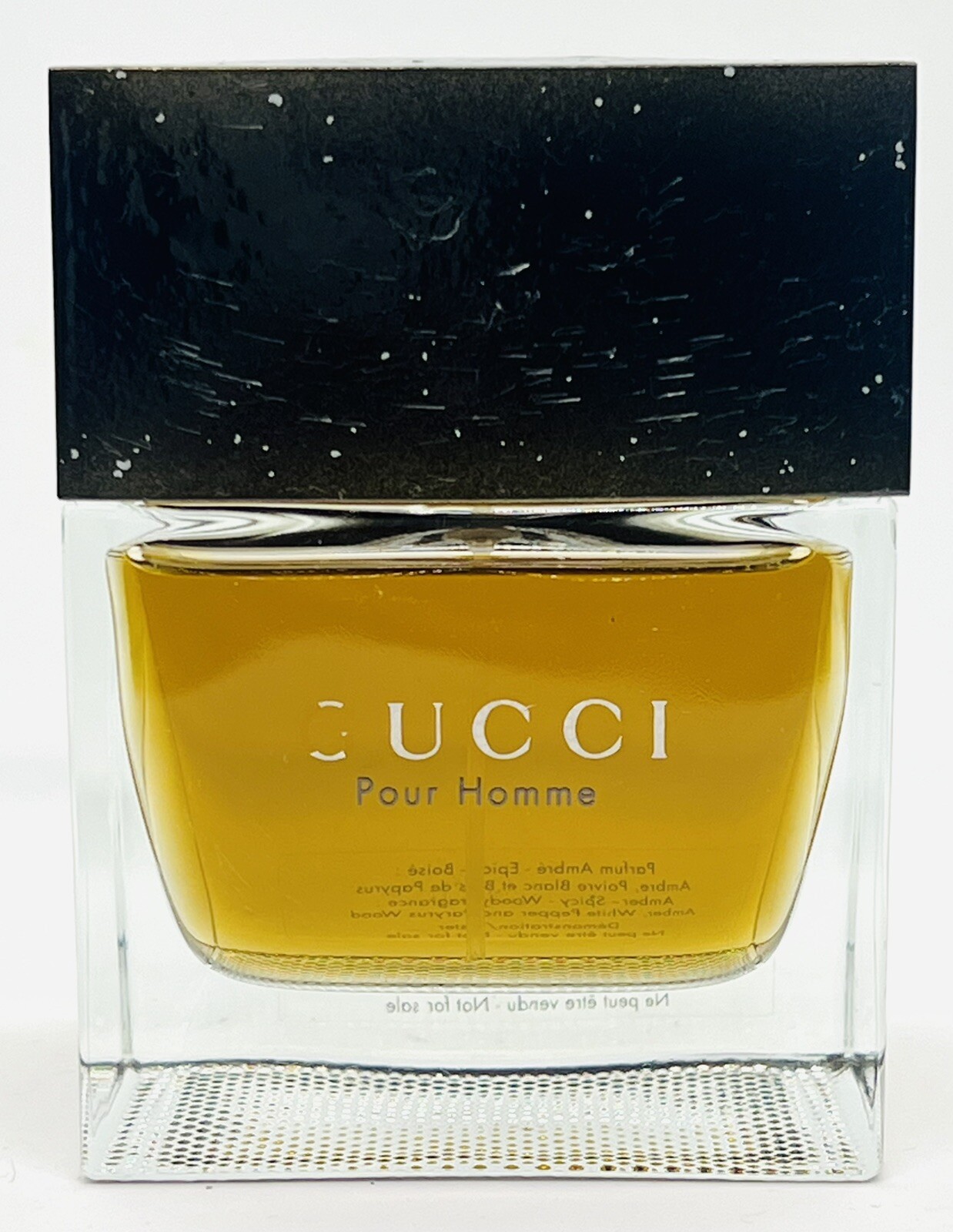 Gucci Pour Homme EDT 100ml / 3.3 oz Discontinued VINTAGE Tester Bottle Authentic