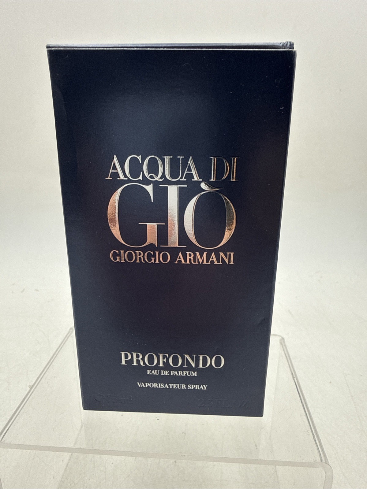 Acqua Di Gio PROFONDO by Giorgio Armani 2.5 oz Eau De Parfum for Men BRAND NEW