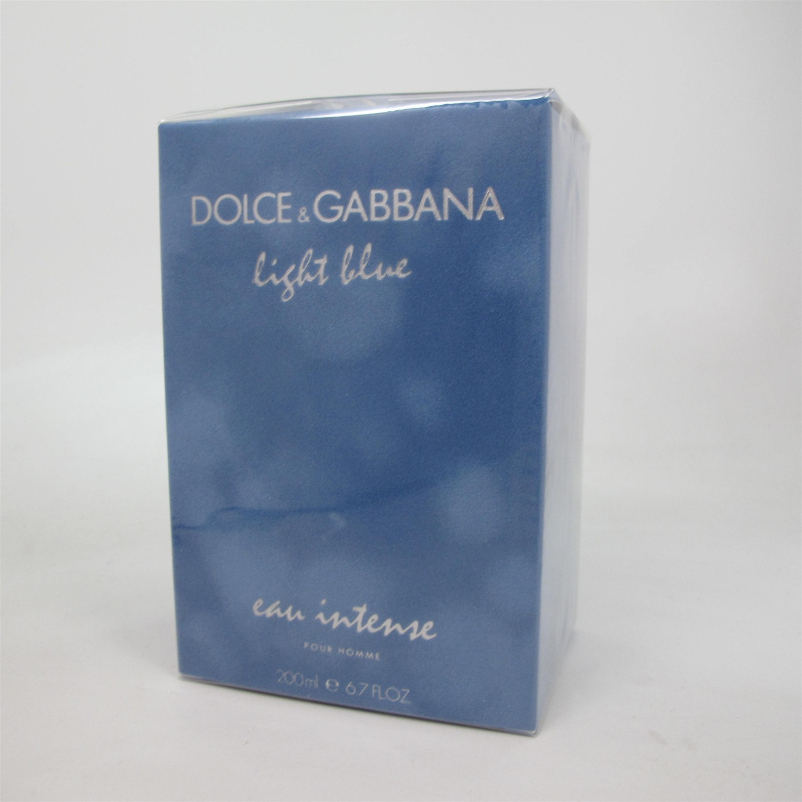 LIGHT BLUE INTENSE by Dolce & Gabbana 200 ml/ 6.7 oz Eau de Parfum Spray NIB