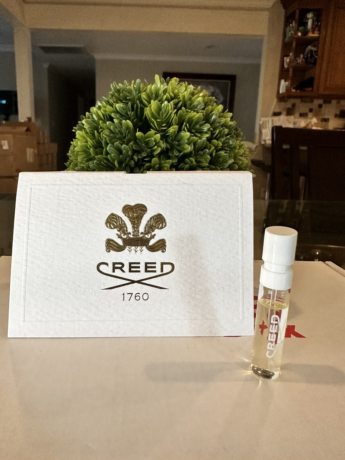 Creed 1760 House of Creed Carmina parfum carded small sample