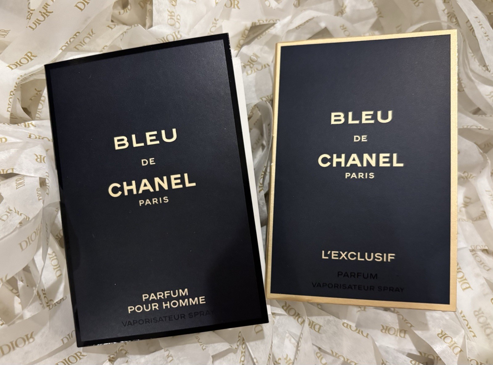 Chanel Bleu de Chanel L’EXCLUSIF Parfum & Bleu De Chanel Parfum Pour Homme 1.5ml