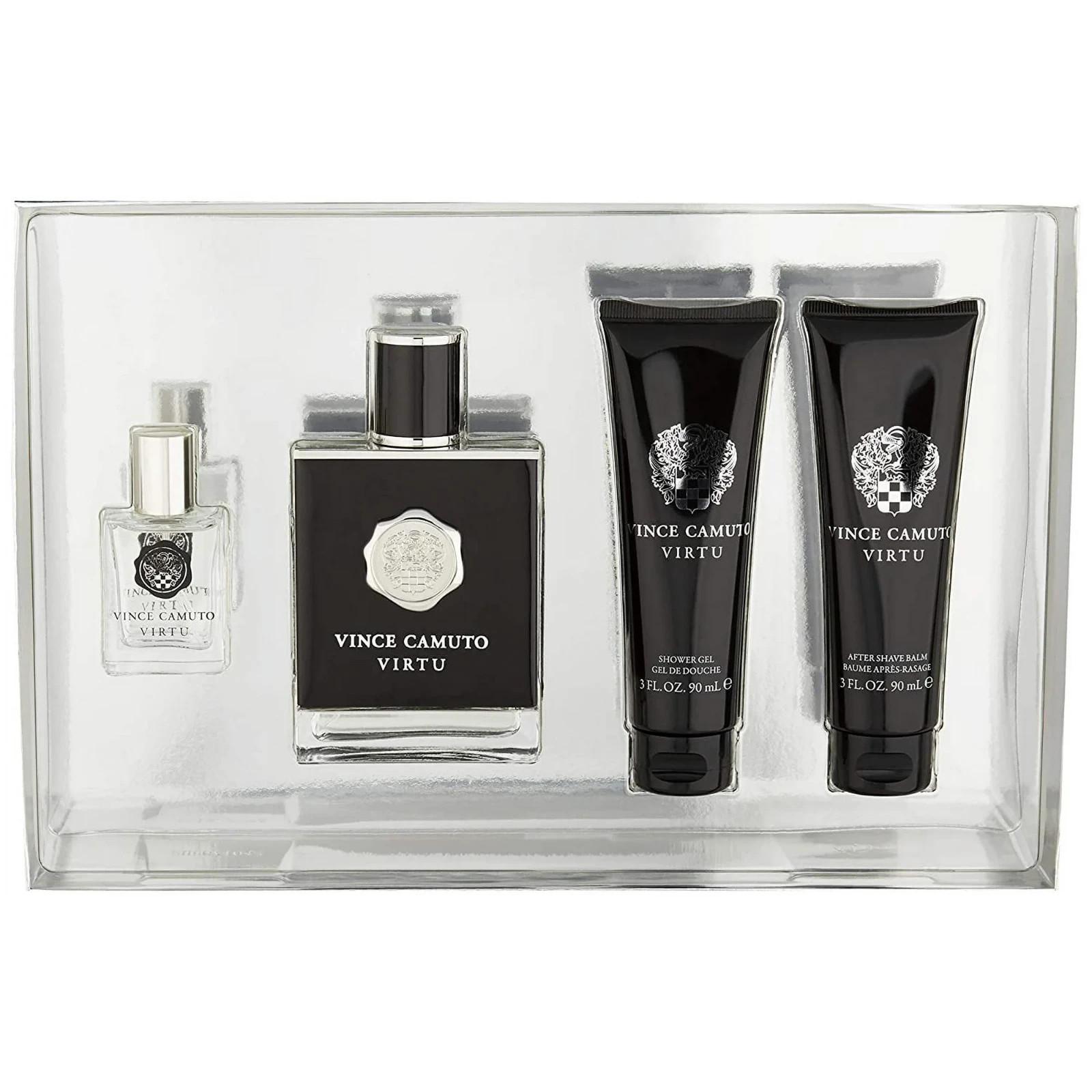 Vince Camuto Virtu Fragrance for Men 4 Piece Gift