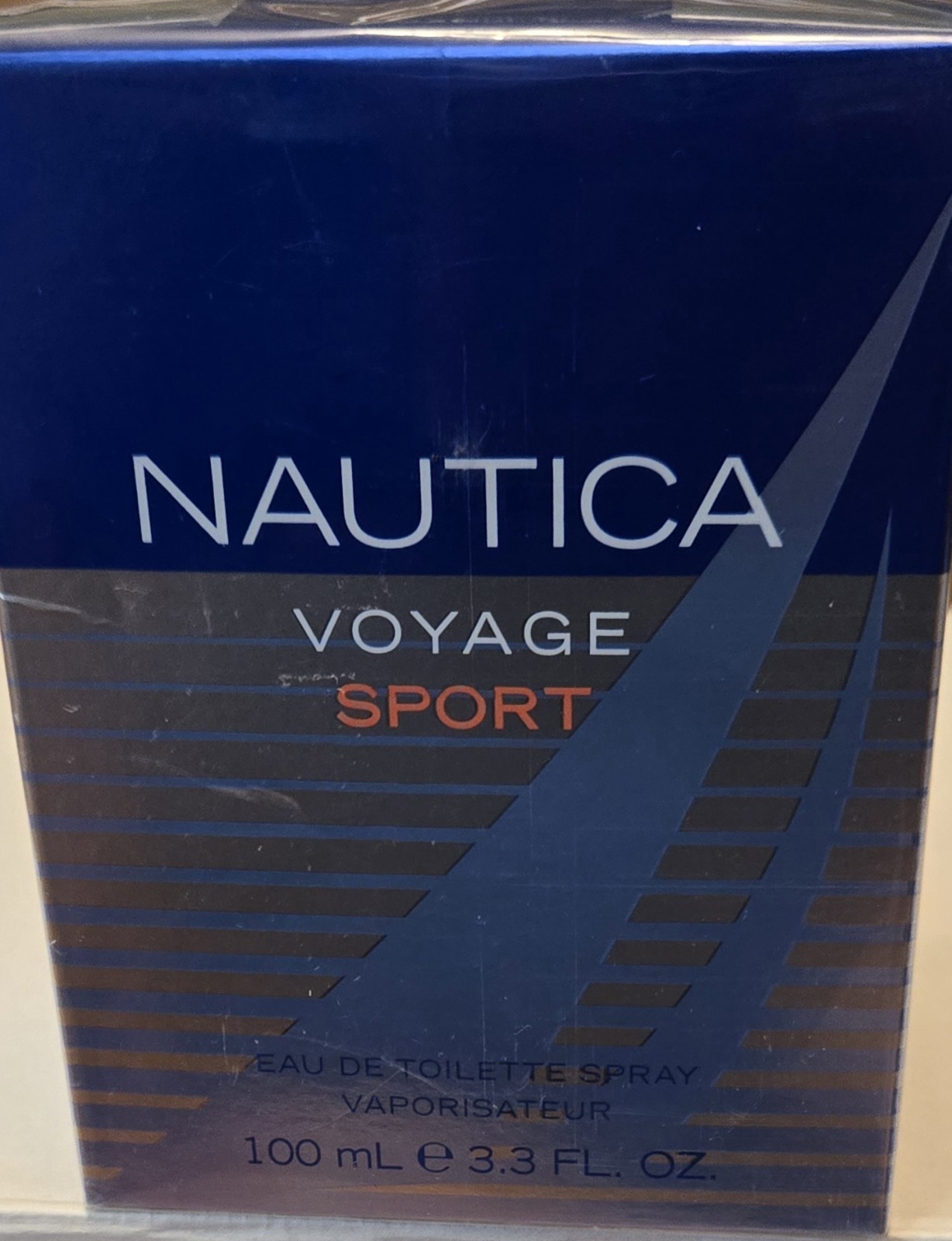 NAUTICA VOYAGE SPORT 3.4 oz 3.3 Cologne Spray for Men New in Box