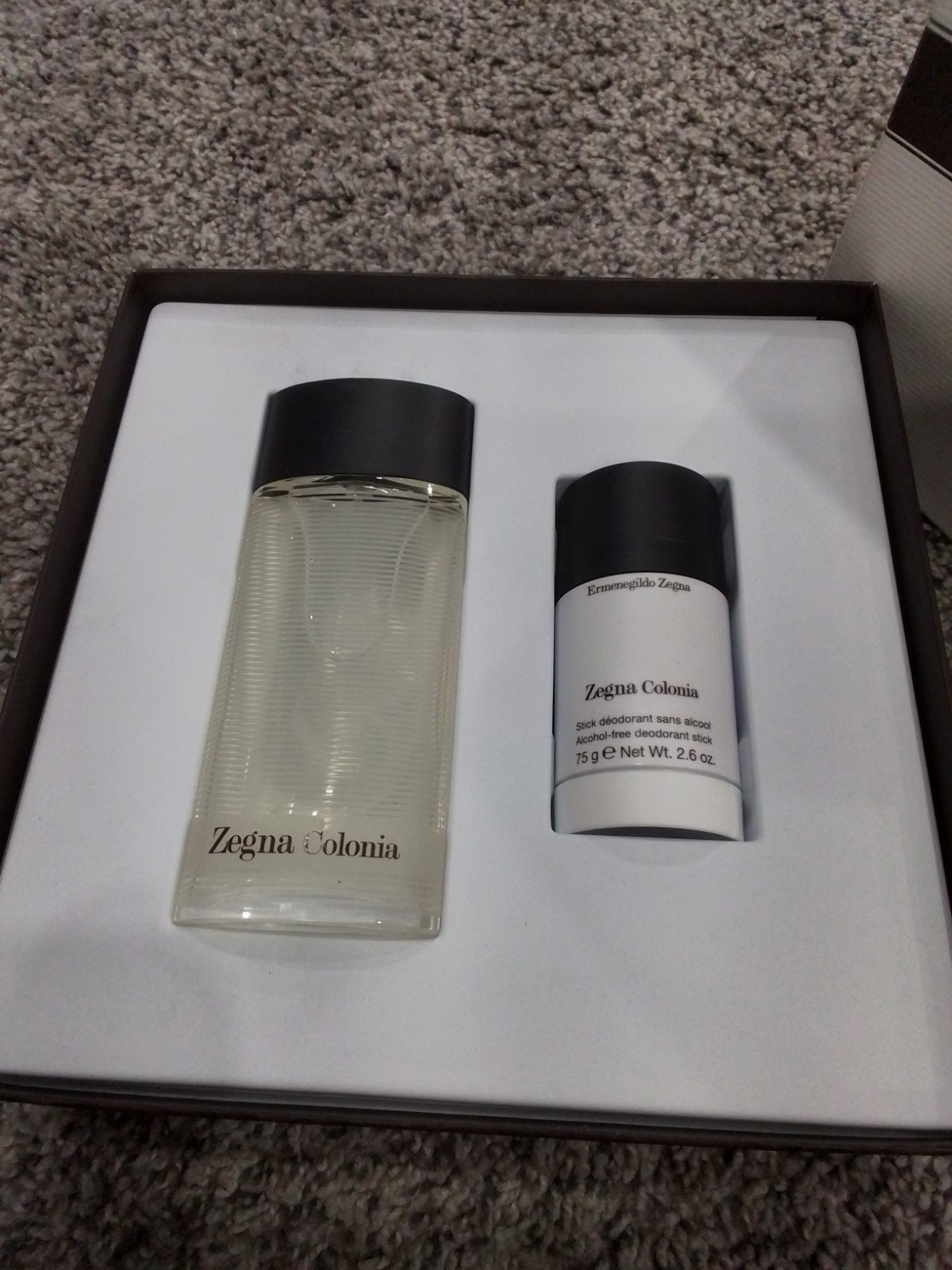 ZEGNA COLONIA Men’s Ermenegildo Zegna 2.5 oz EDT 2.6 oz SEALED Deodorant Stick