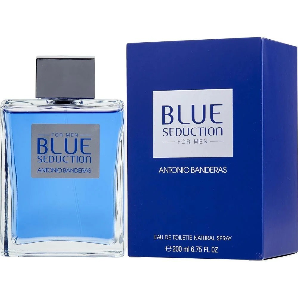 BLUE SEDUCTION by Antonio Banderas Eau de Toilette Spray cologne 6.7 oz 200 ml