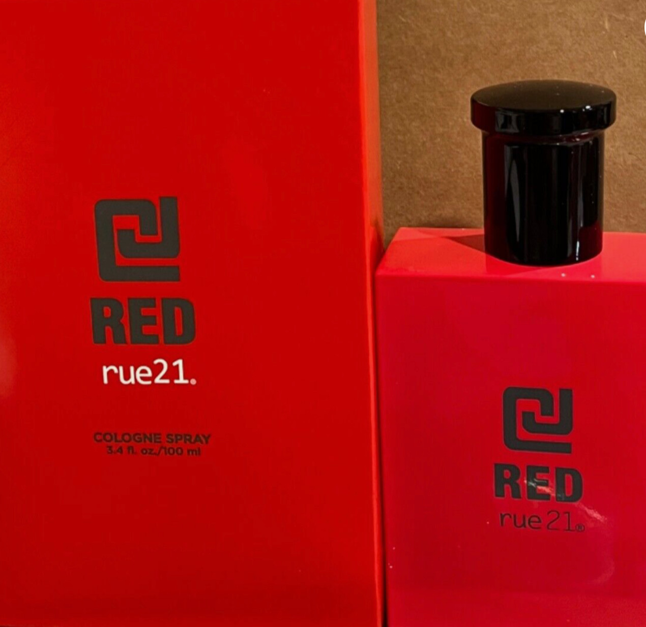 Rue21 CJ Red Cologne Spray for Men’s 3.4oz / 100 ml New Large Bottle