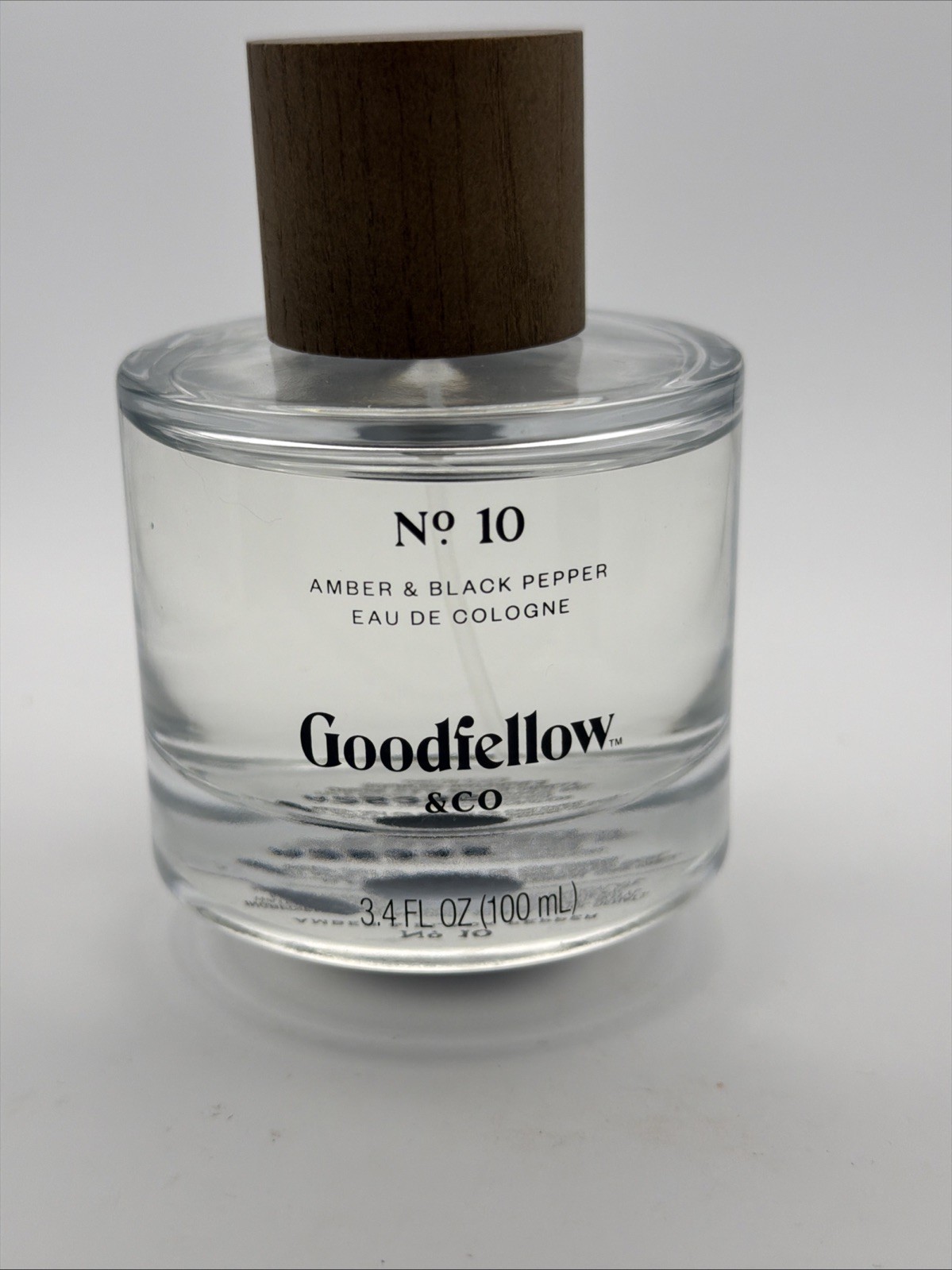 Goodfellow & Co No. 1 Amber & Black Pepper Eau De Cologne 3.4 Fl Oz/ 100 ML new