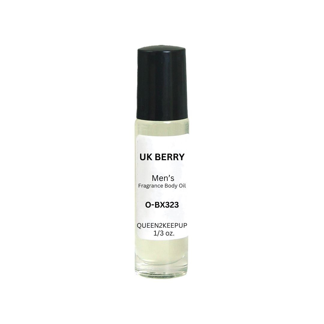 UK Berry (Men) Body Oil 10 ml Fragrance All Natural 1/3 oz Roll-On Scent