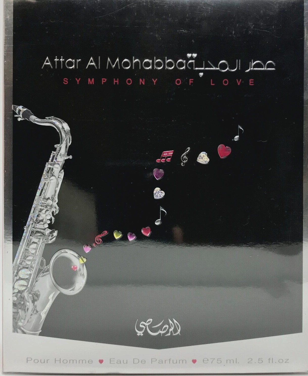 RASASI ATTAR AL MOHABBA EAU DE PARFUM SPRAY FOR MEN 2.5 Oz / 75 ml BRAND NEW!!!