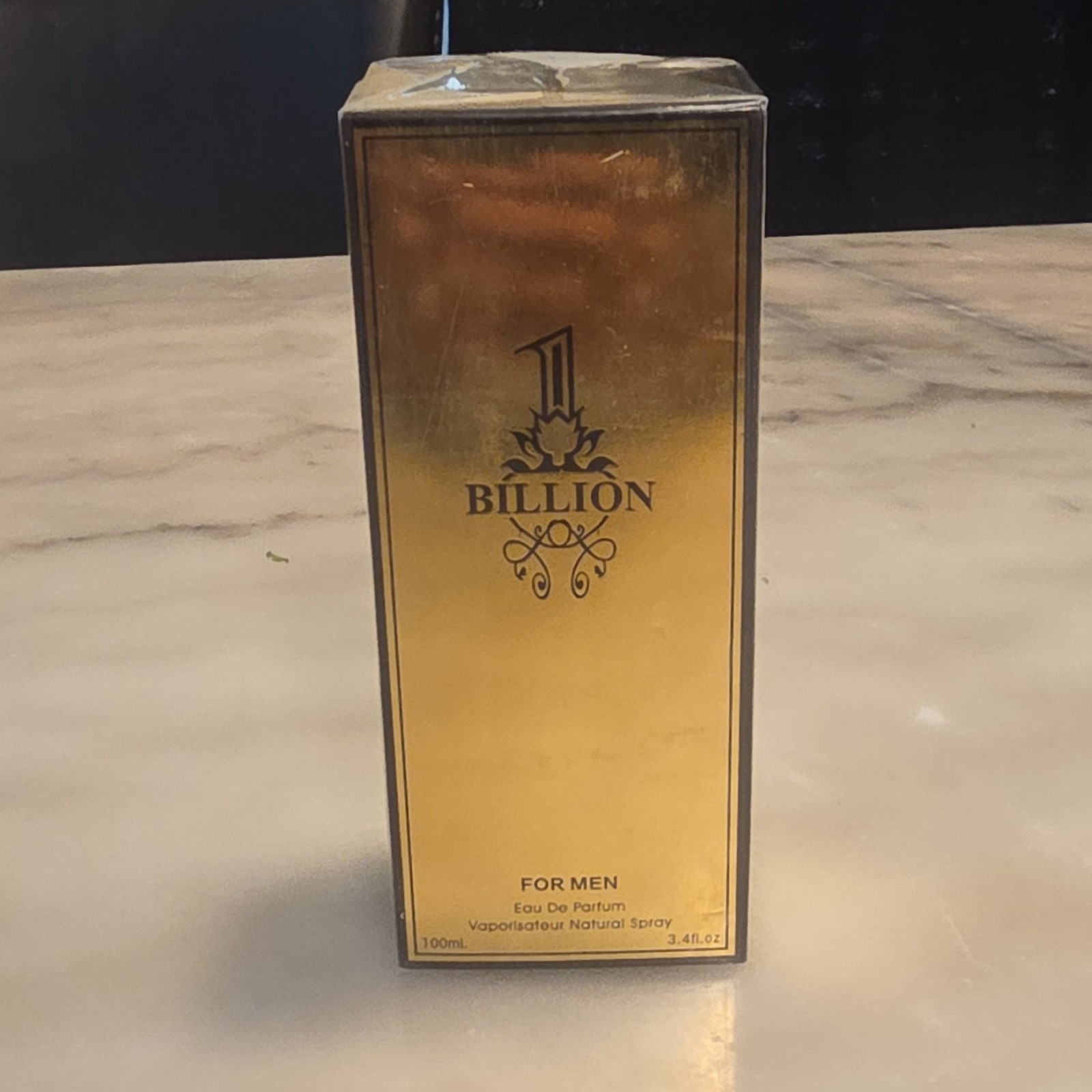 1 Billion 1 Billion Men Eau de Parfum Spray, Regular Size 3.4 fl oz