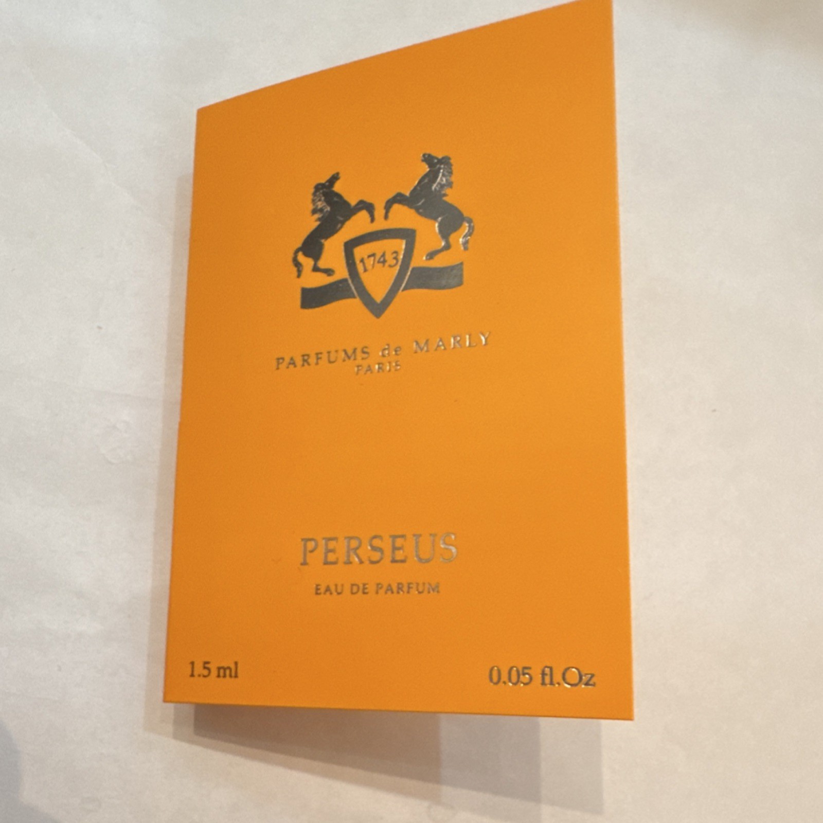 Parfums de Marly Perseus Eau de Parfum Sample Size Spray 0.05 fl oz