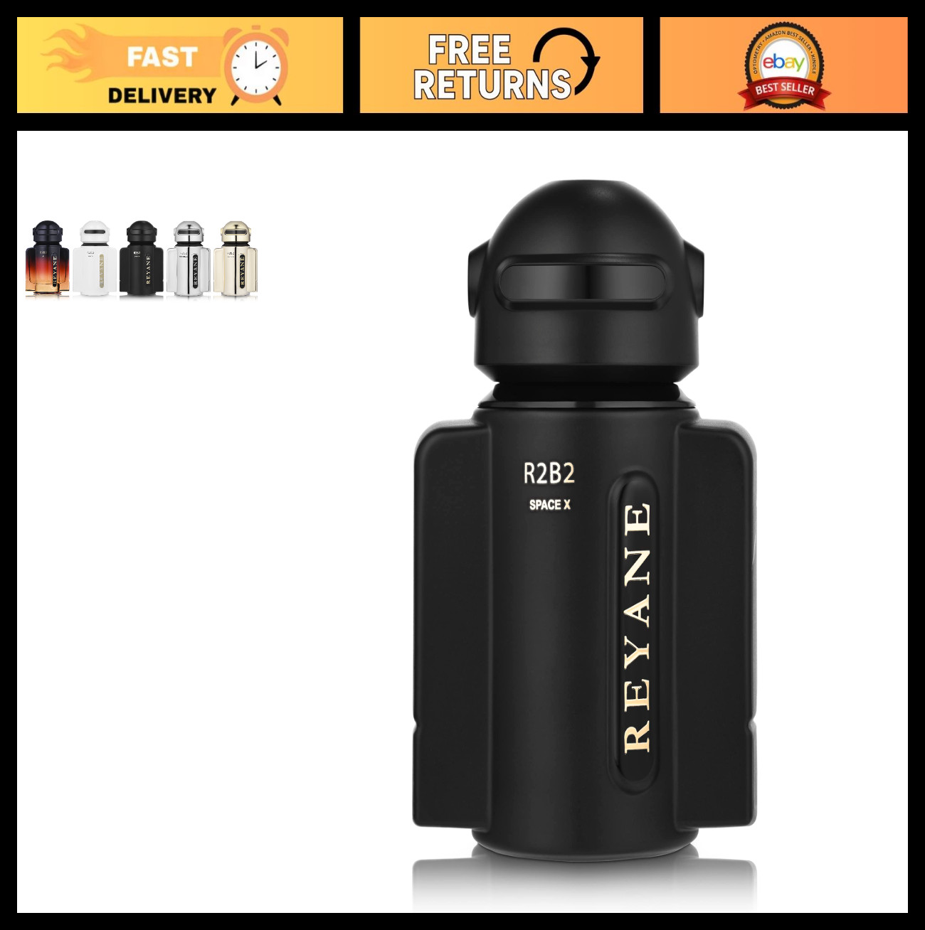 Limited Edition Men’s Fragrance – SPACE X, Laser Spray Technology, Unique Scent