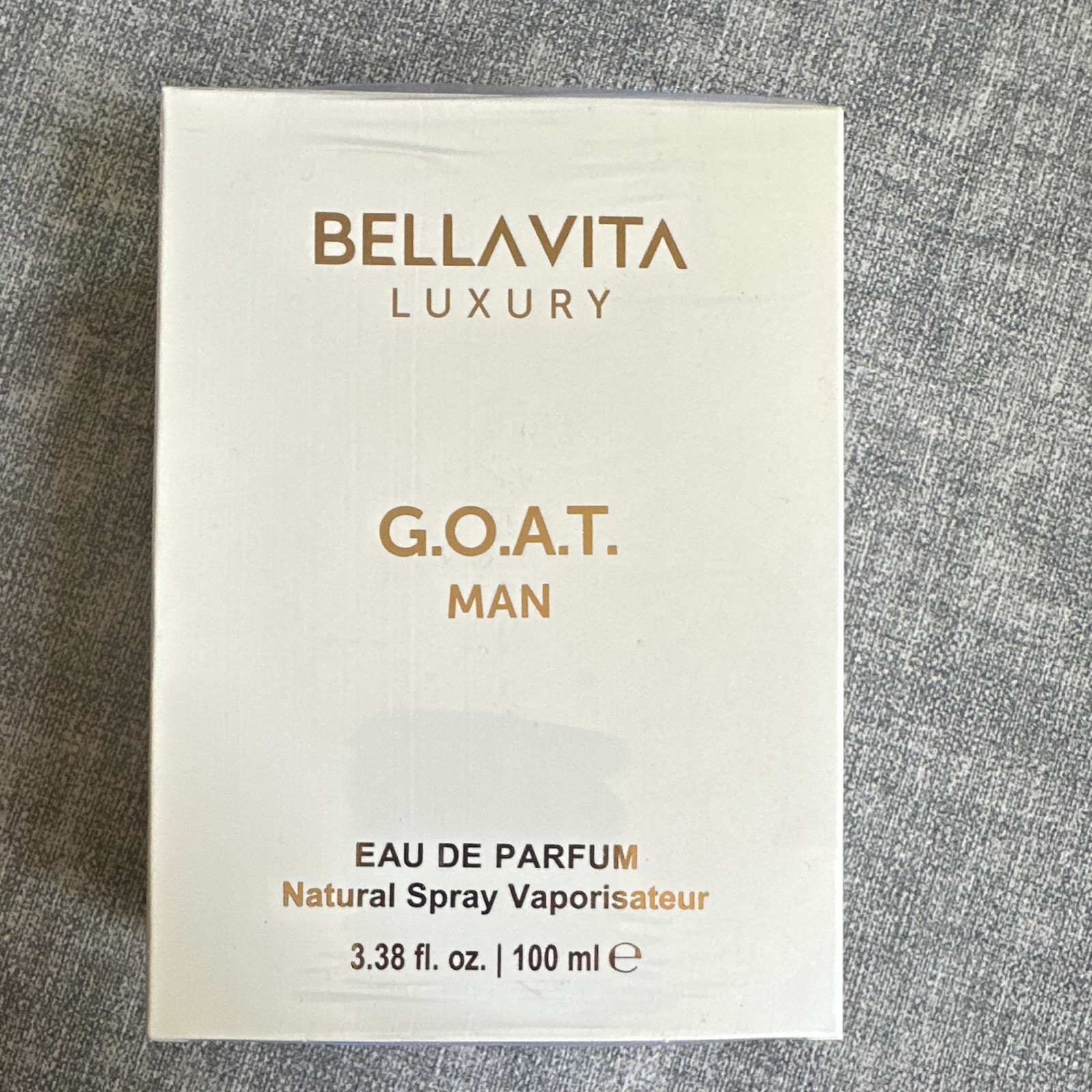 Bellavita G.O.A.T. Man Eau de Parfum Spray, Regular Size 3.38 fl oz