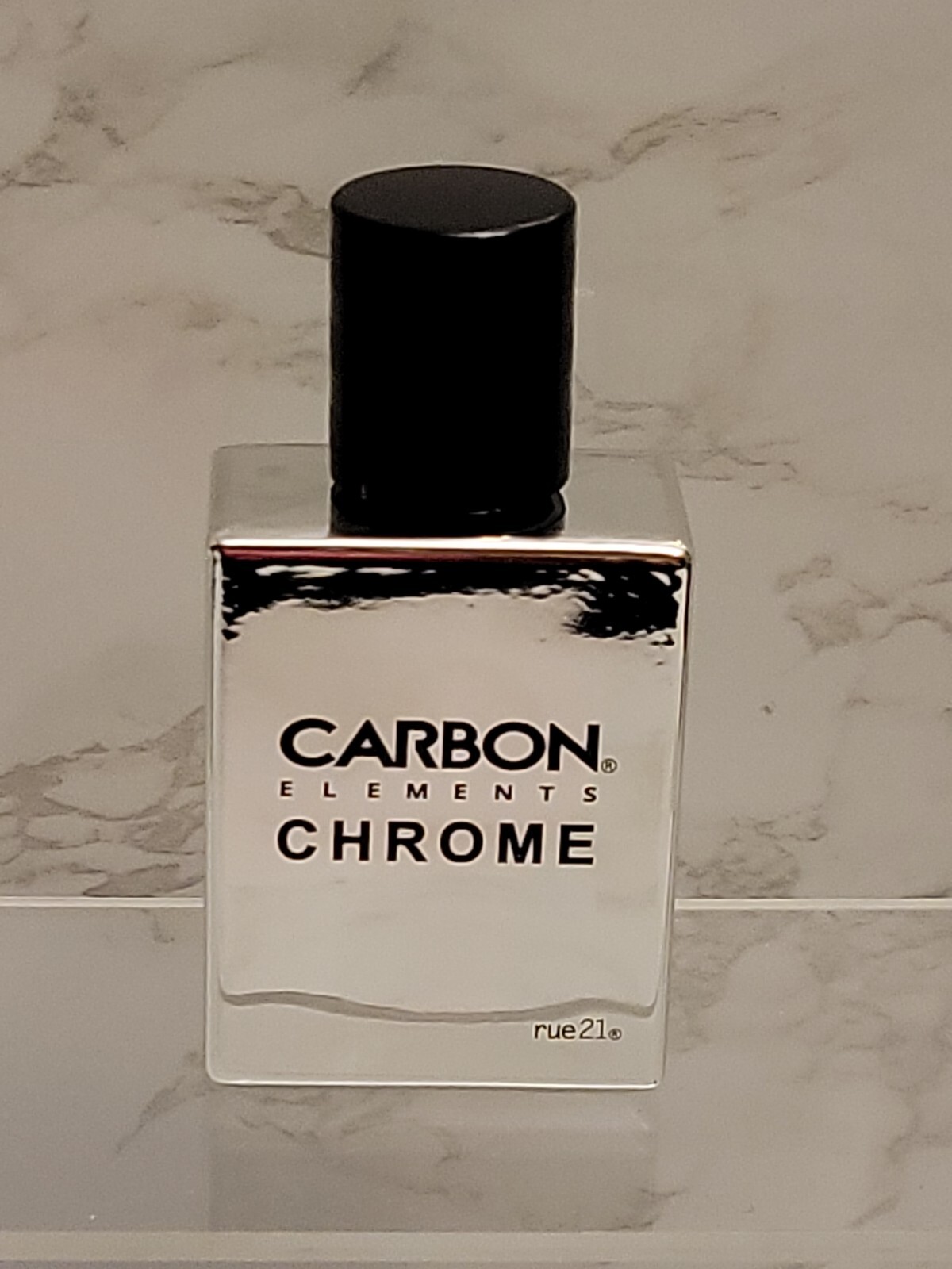 Rue 21 Carbon Elements Chrome 1.7 Oz / 50 ml Mens Cologne Spray RARE