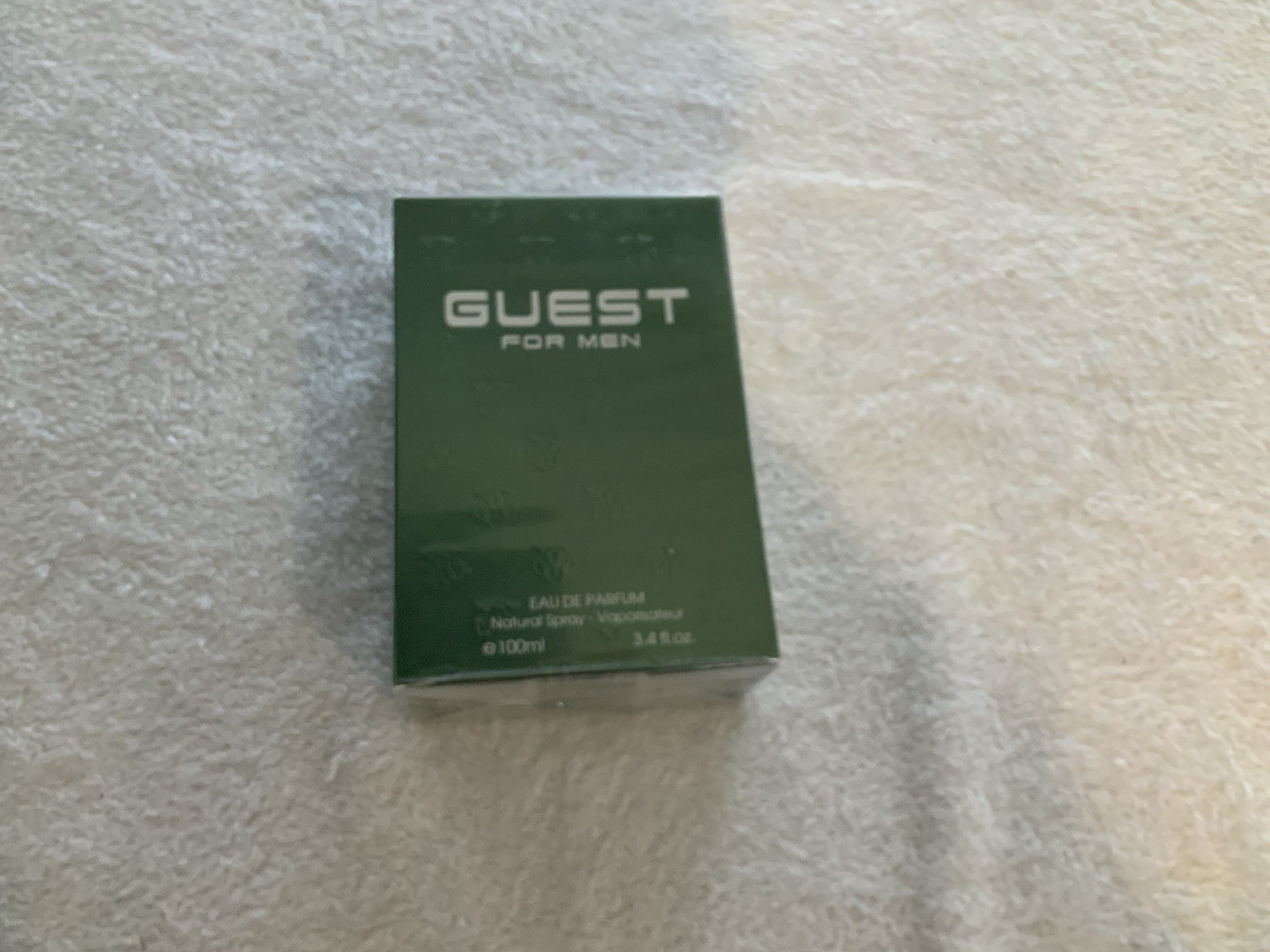 guest For Men 3.4 Eau De Parfum Spray New In Box. SKU 3150