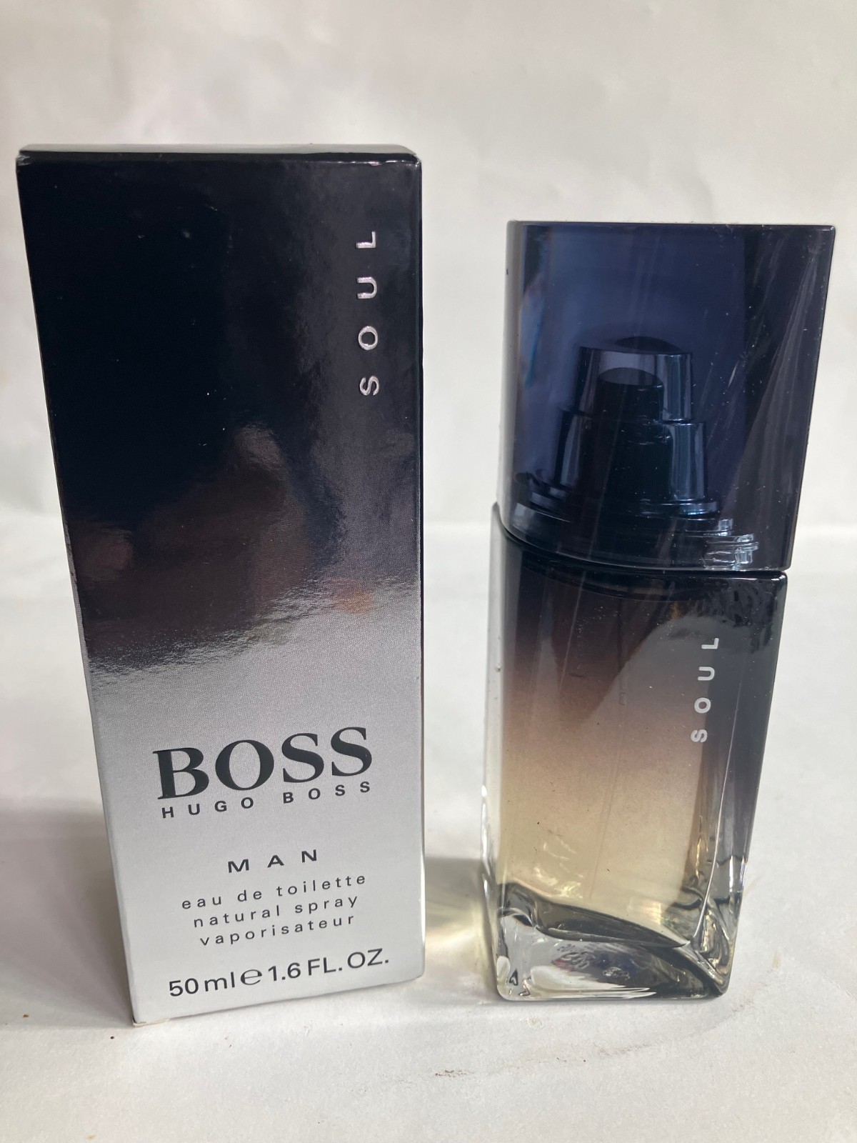 Hugo BOSS SOUL 1.6oz EDT Spray for Men, 100% AUTHENTIC, VINTAGE, RARE, No Cello