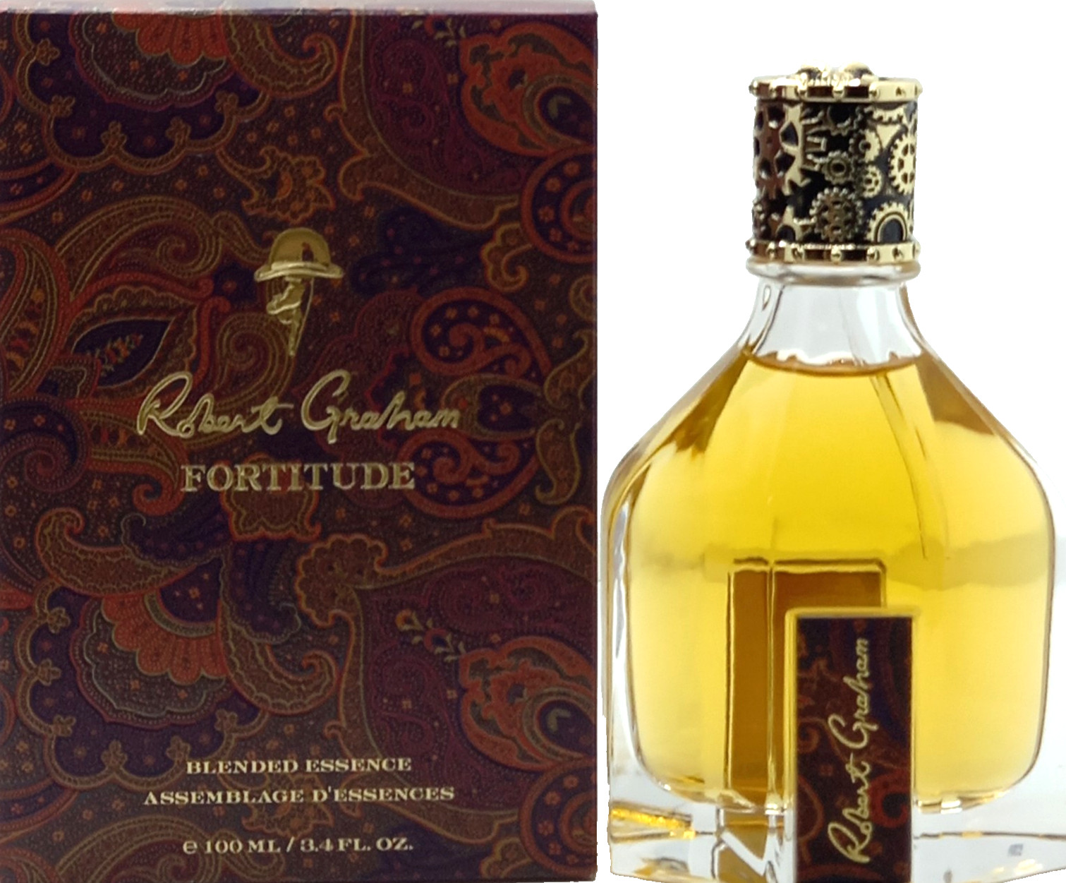 ROBERT GRAHAM FORTITUDE BLENDED ESSENCE COLOGNE SPRAY FOR MEN 3.4 Oz / 100 ml