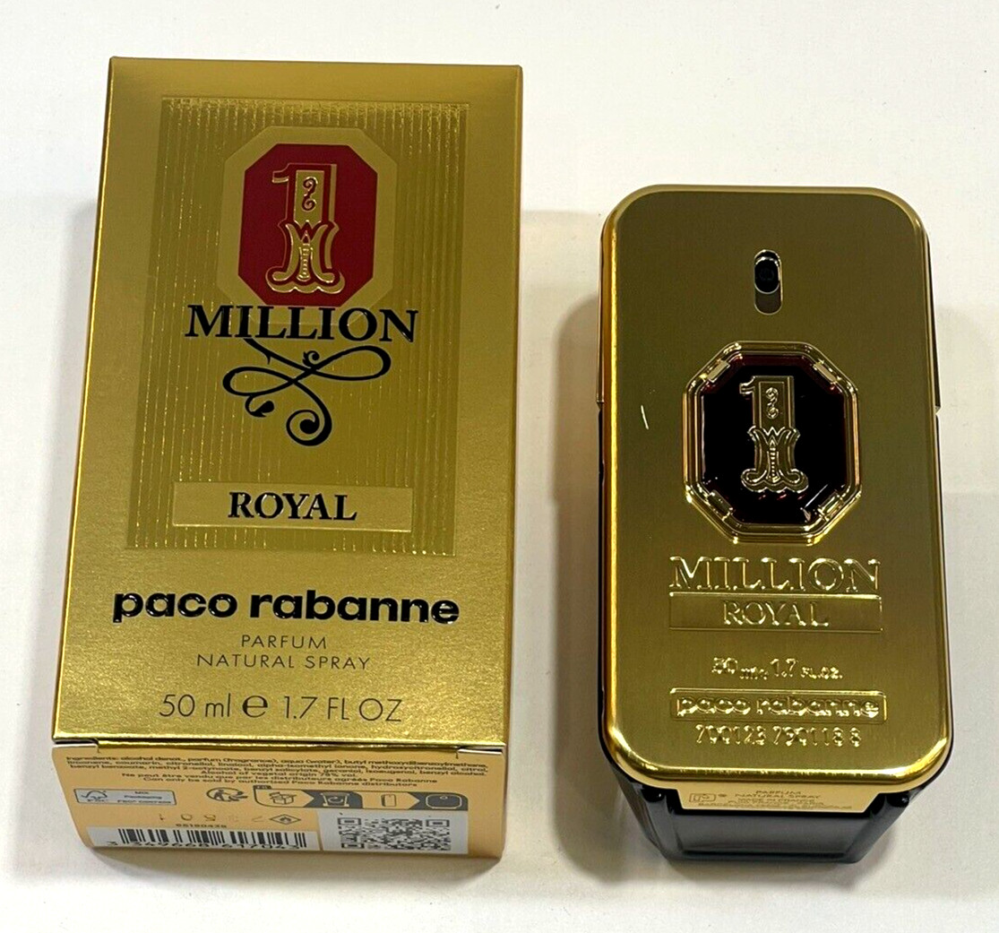 1 Million Royal by Paco Rabanne 1.7 oz (50ml) Parfum Spray for Men New Sealed