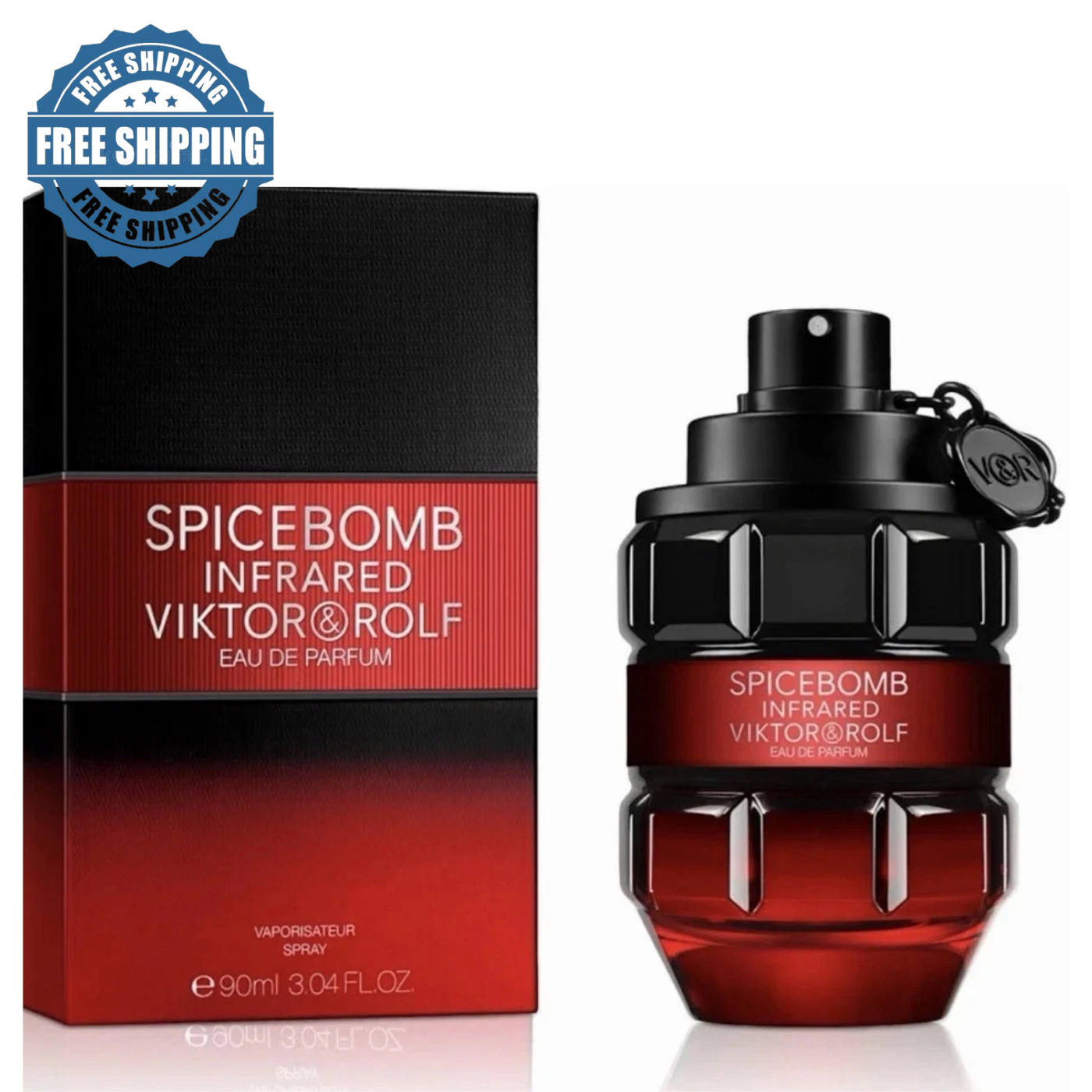 Viktor & Rolf Men’s Spicebomb Infrared Eau de Parfum EDP Spray 3.0 oz
