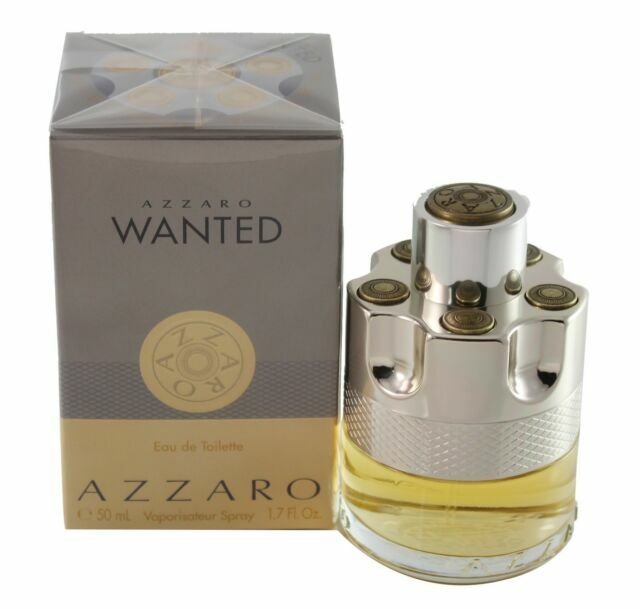 AZZARO WANTED 3.4OZ EDT SPRAY FOR MEN in Box NEW