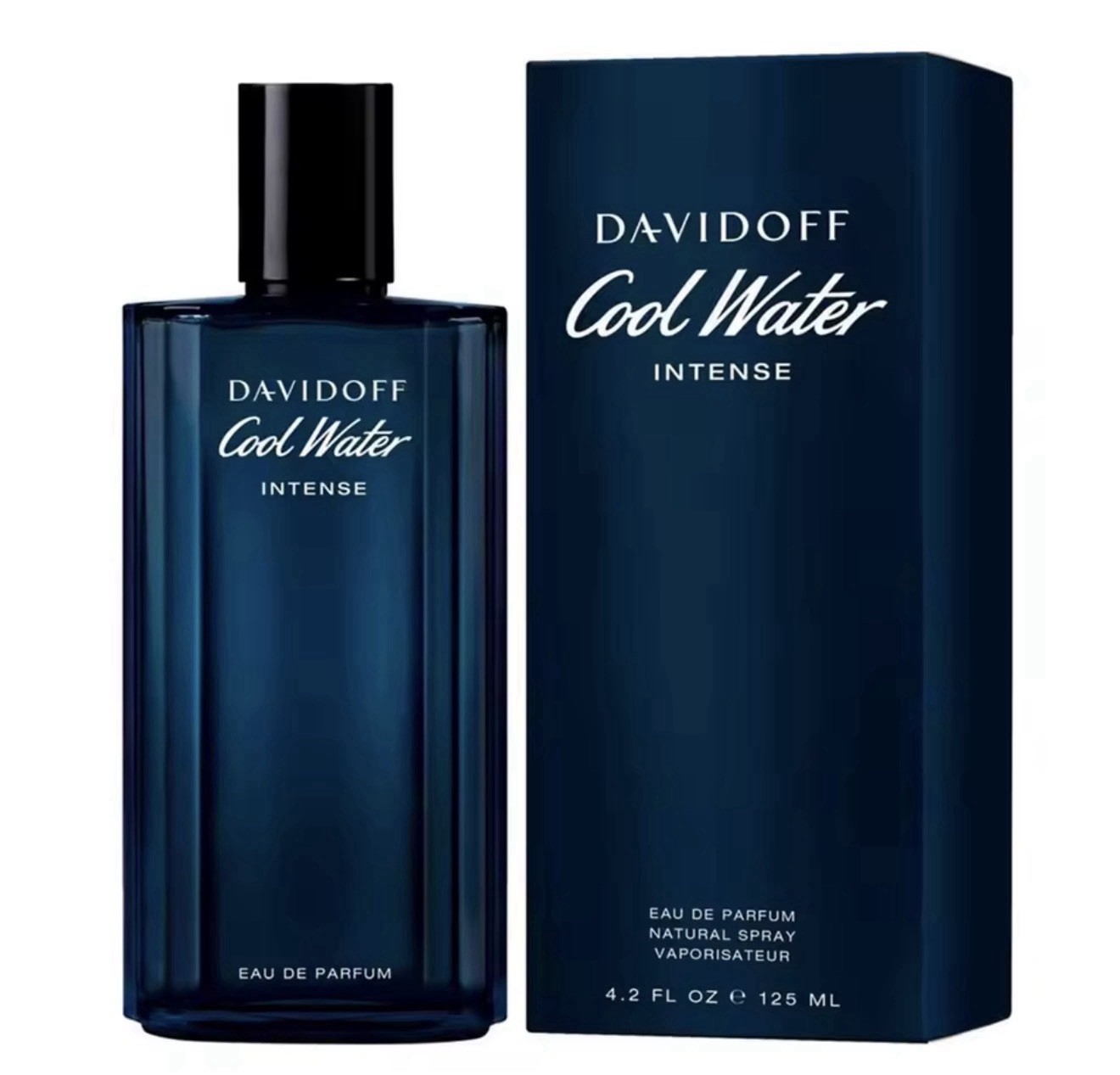 Cool Water Intense by Davidoff 4.2 oz EDP Cologne for Men New In Box