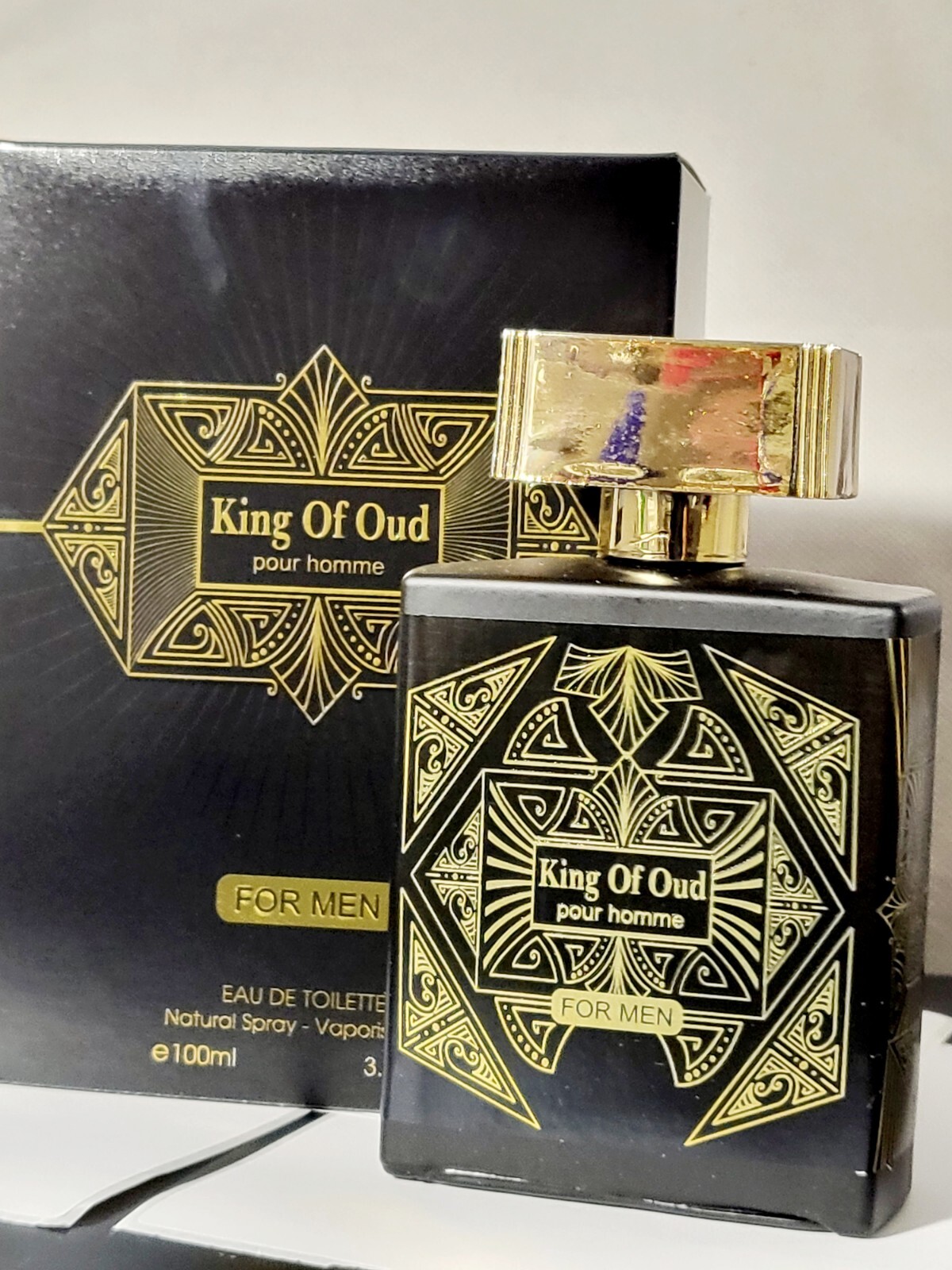 Perfumes KING OF OUD For Men 100ML 3.4FL.OZ LONG LASTING NATURAL SPRAY