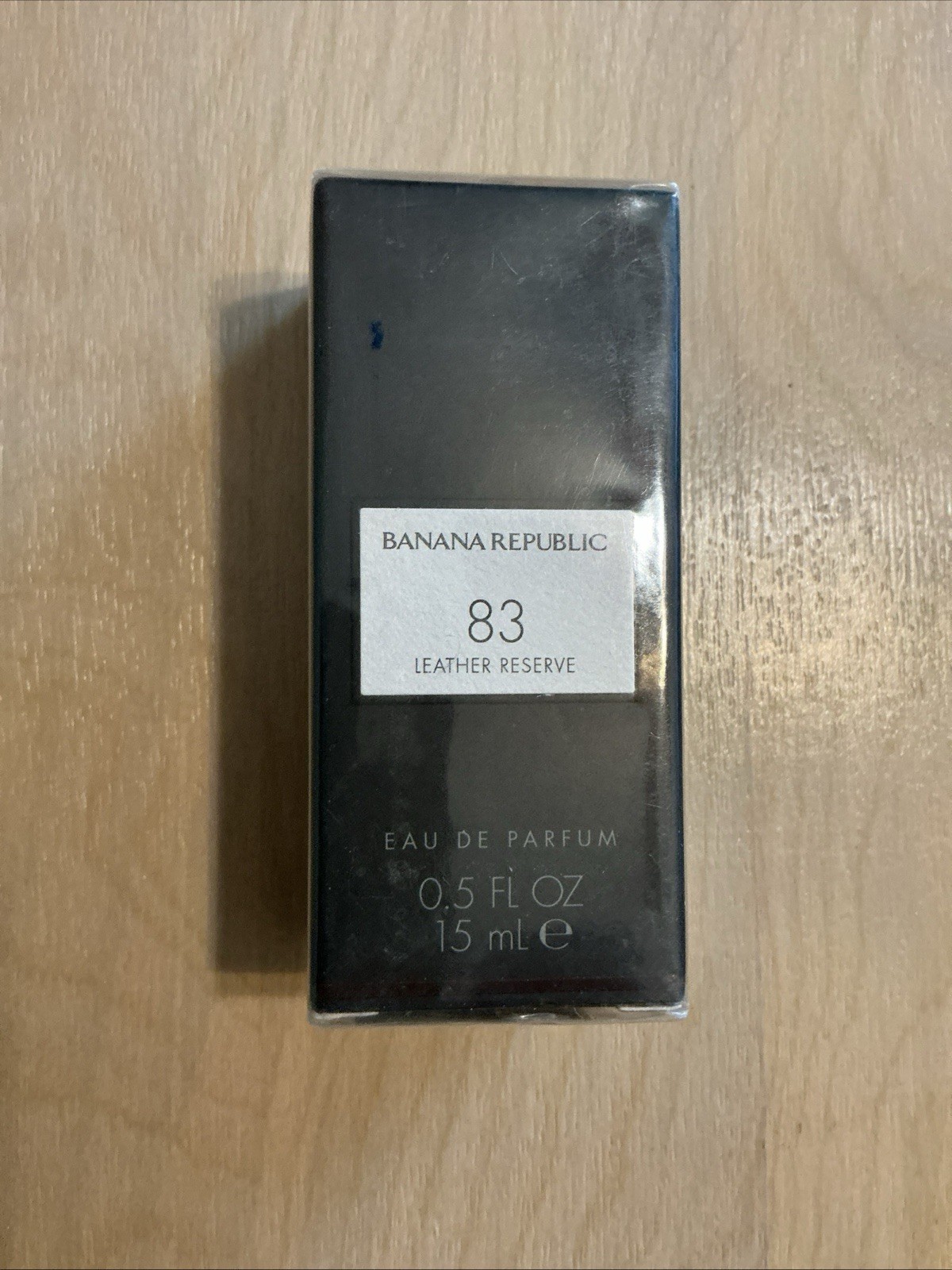 Banana Republic 83 LEATHER RESERVE Eau De Parfum 0.5 oz Sealed Box DISCONTINUED