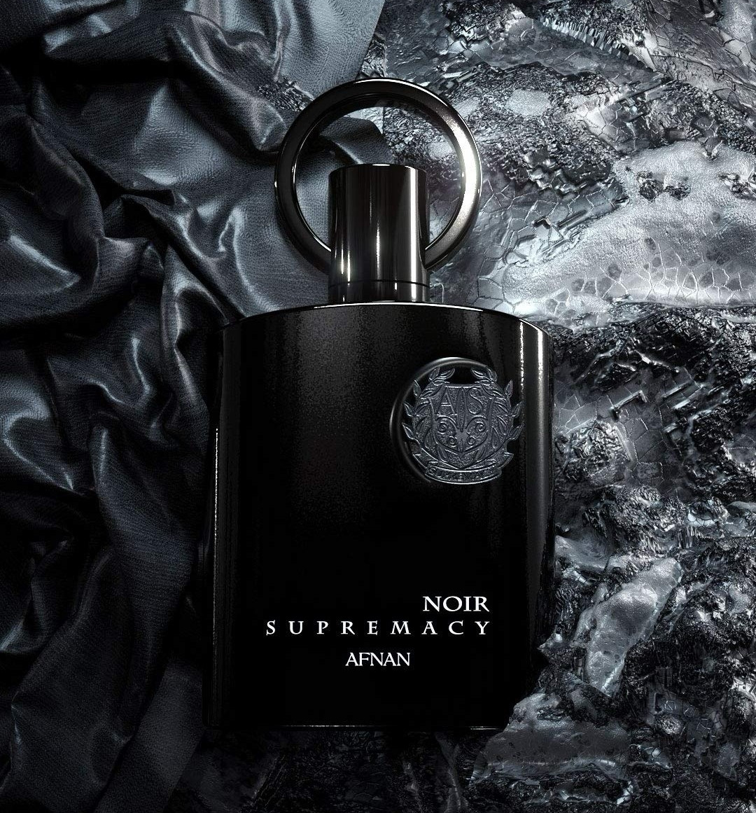 Afnan Supremacy Noir Eau de Parfum Spray, 3.4 fl oz Regular Size