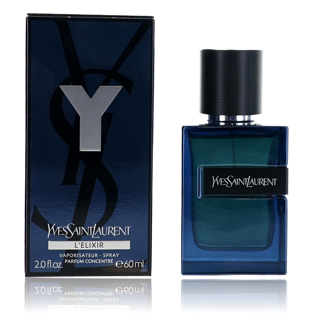 Y L’Elixir by Yves Saint Laurent, 2 oz Parfum Concentre Spray for Men