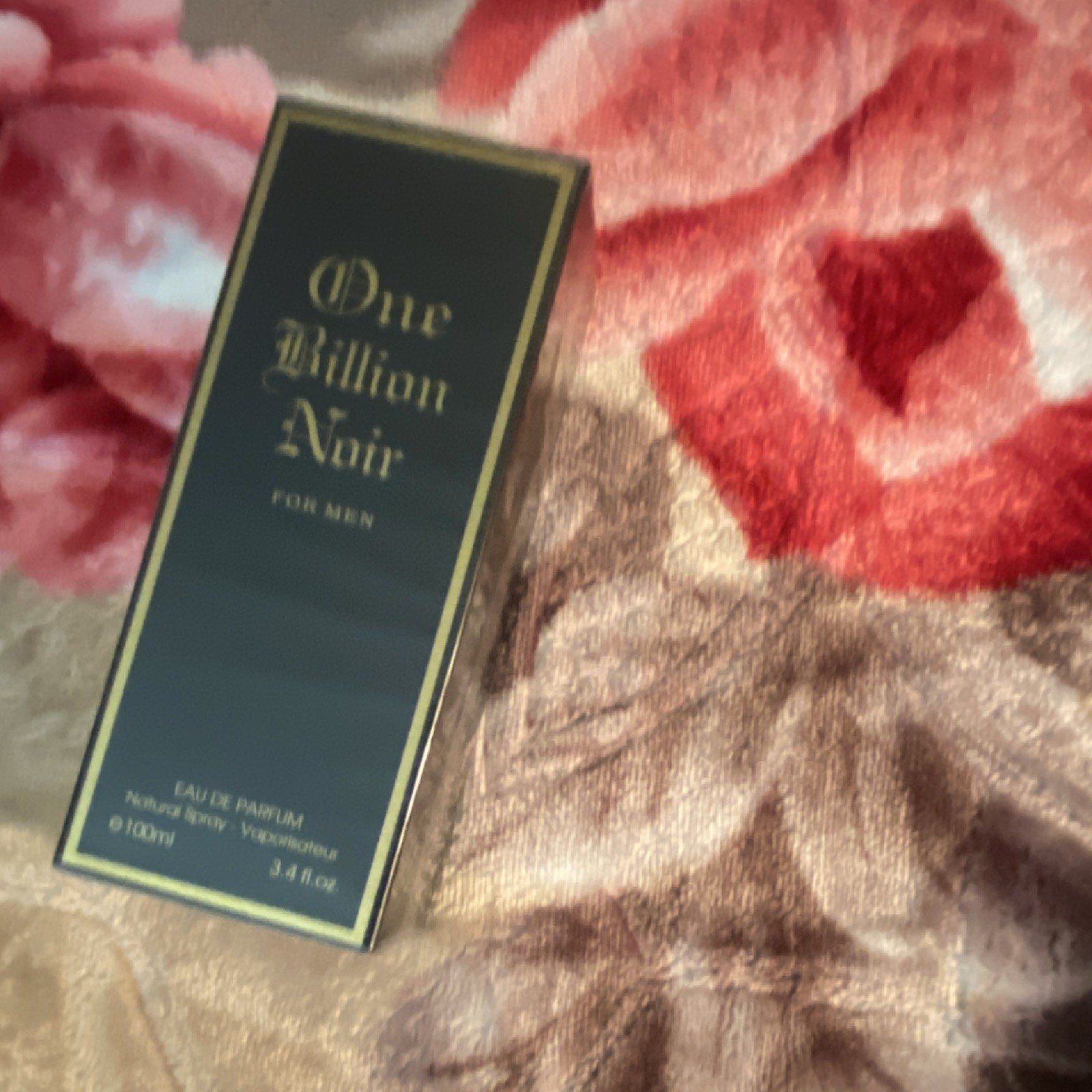 One Billion Noir Eau de Parfum Spray for Men 100ml 3.4 fl oz
